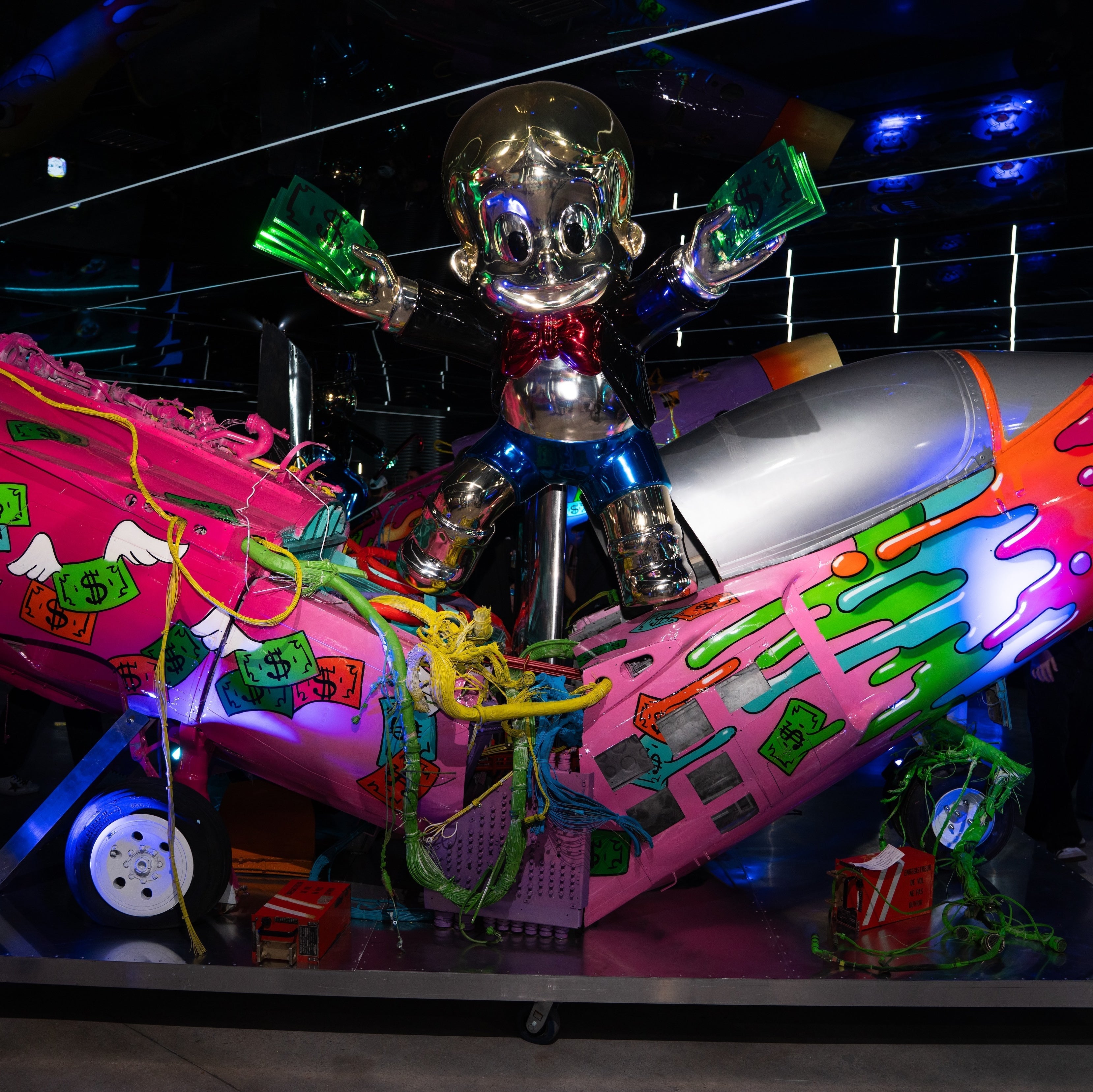 Alec Monopoly Elevates Art Basel Miami 2025 With Immersive “Flying to a Happy Place” Jet Sculpture Experience