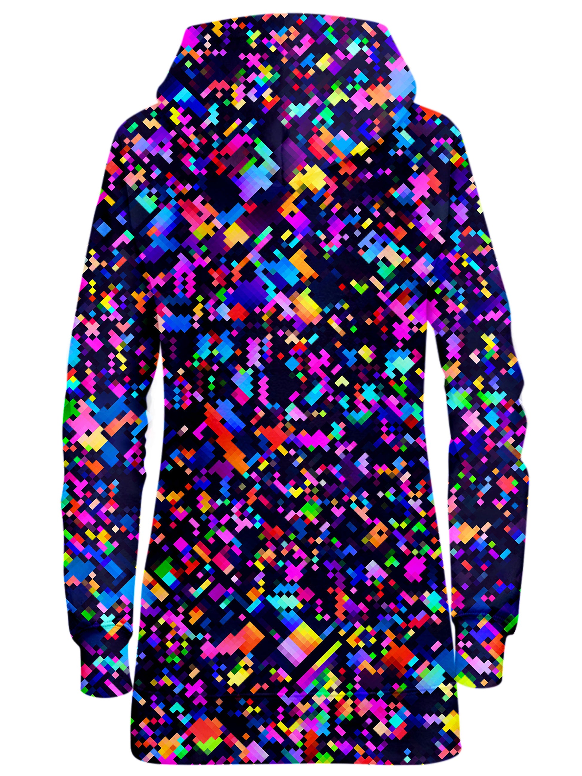 8-Bit Confetti Hoodie Dress, Art Design Works, | iEDM