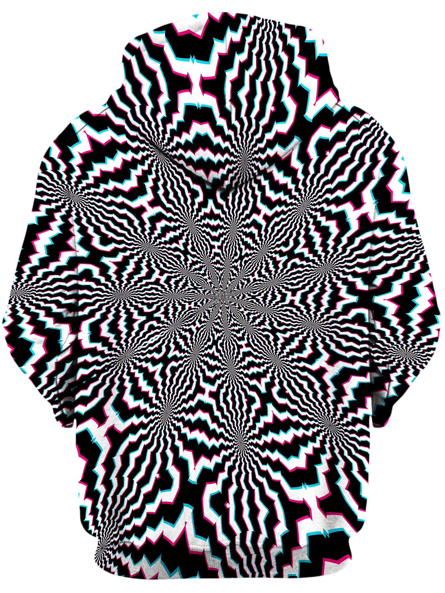 Fractal Ripples Unisex Hoodie, Art Design Works, | iEDM