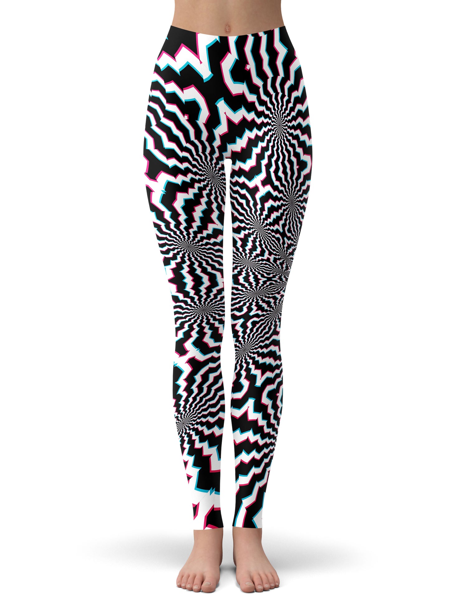 Fractal Ripples Hoodie and Leggings Combo, Art Design Works, | iEDM