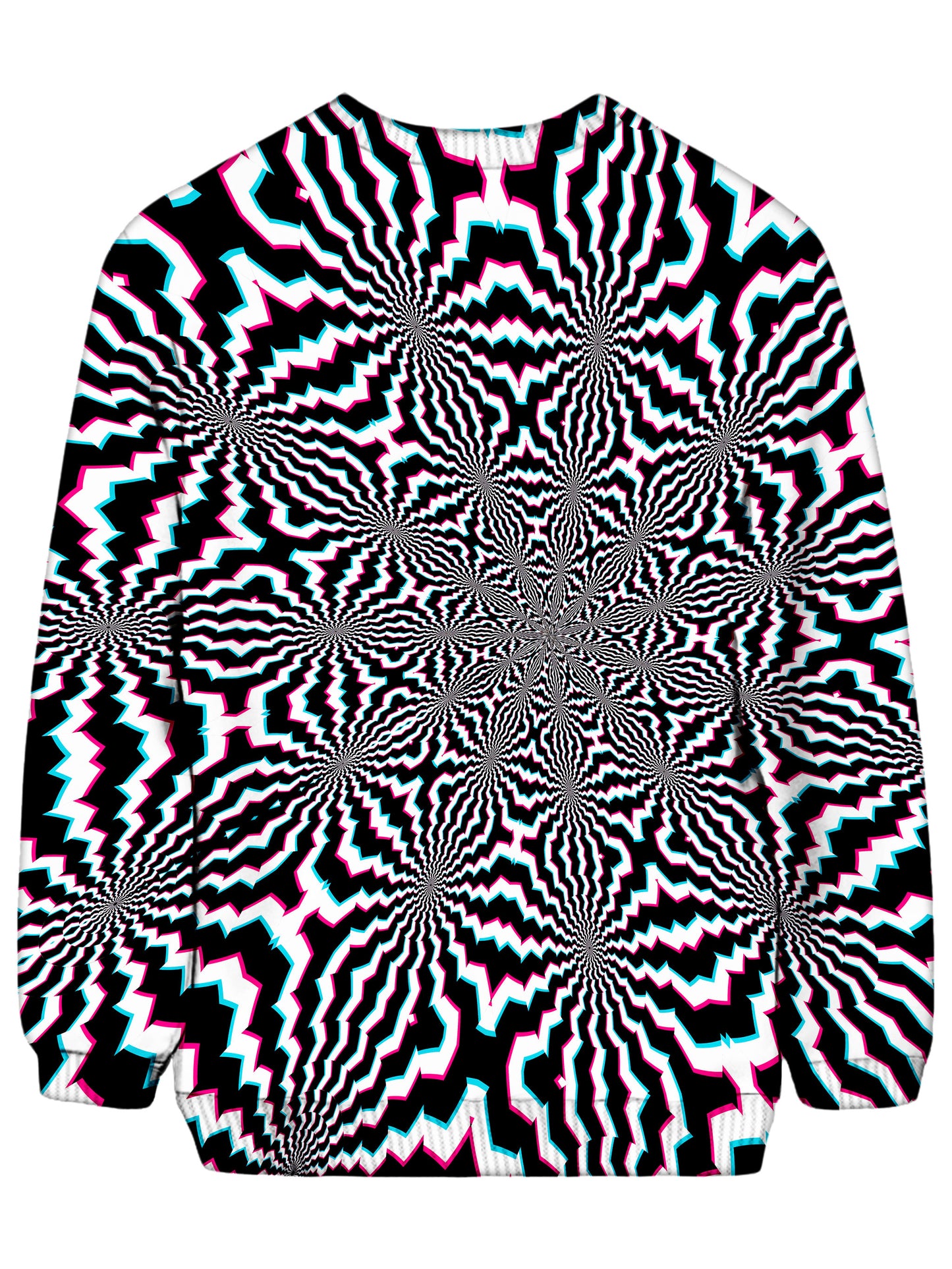 Fractal Ripples Sweatshirt, Art Design Works, | iEDM