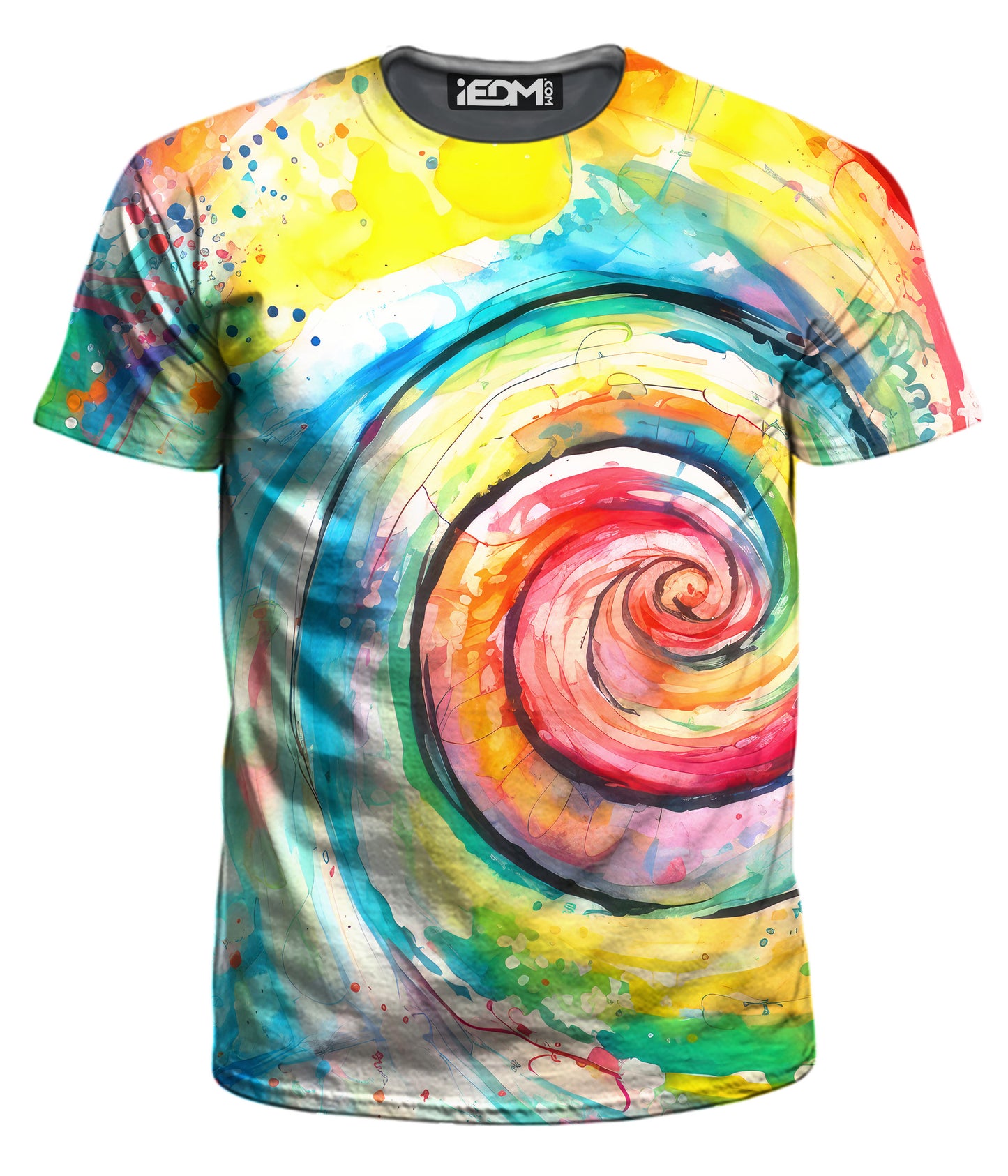 Water Color Swirl Men's T-Shirt, Art Design Works, | iEDM