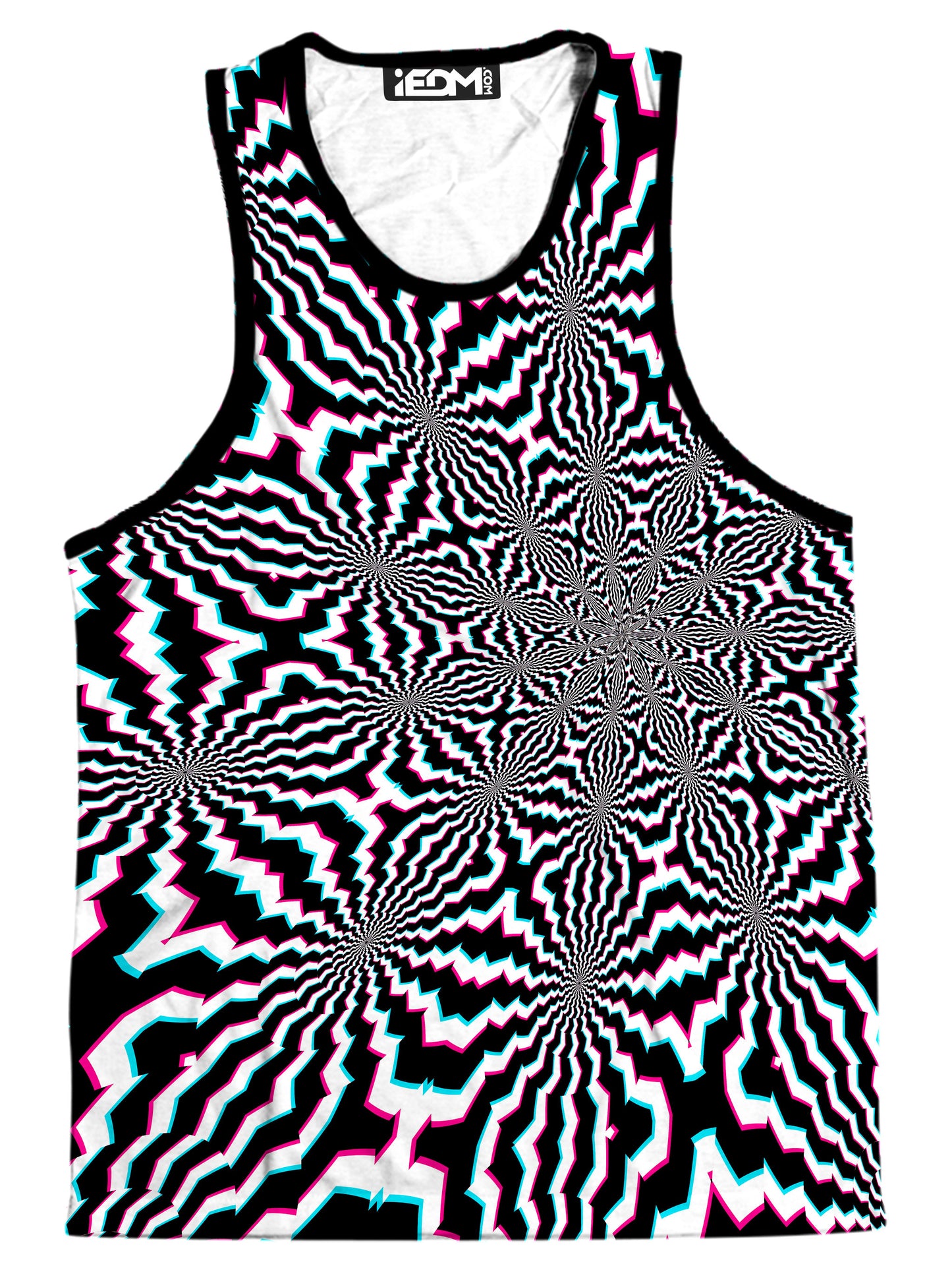 Fractal Ripples Men's Tank, Art Design Works, | iEDM
