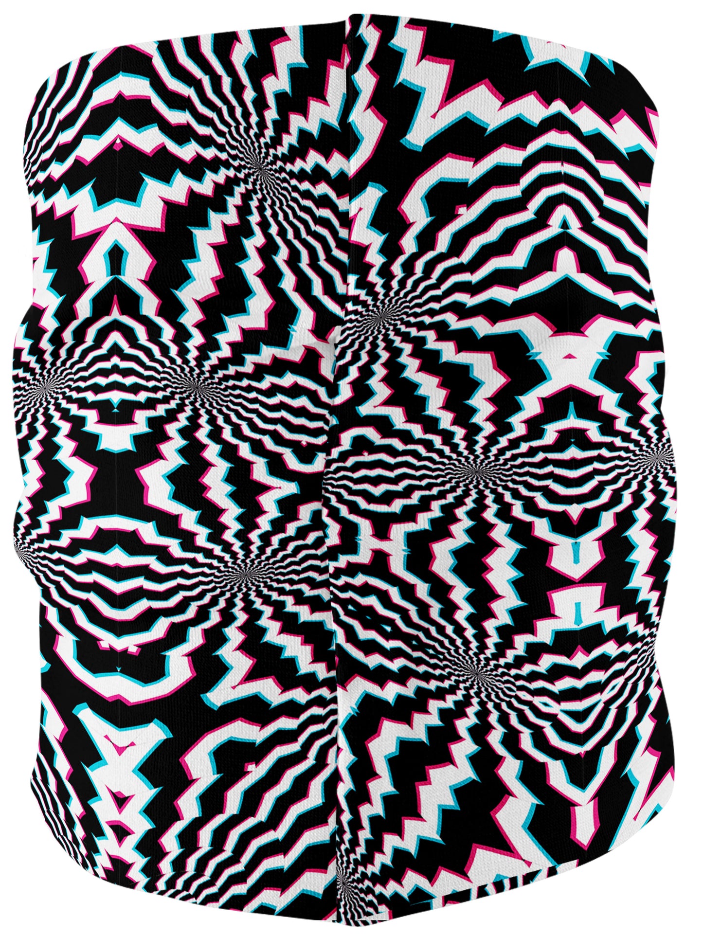 Fractal Ripples Bandana Mask, Art Design Works, | iEDM