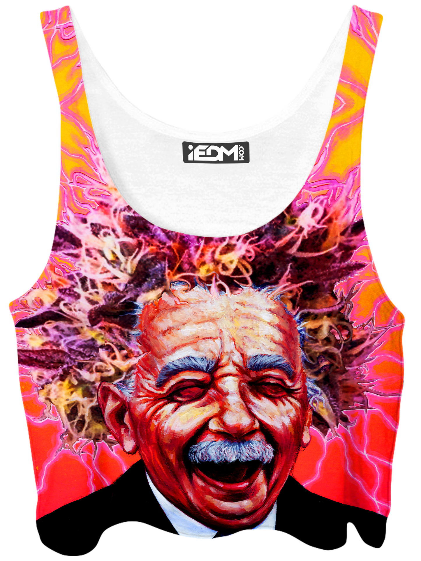 Albert Pinestein Crop Top - iEDM