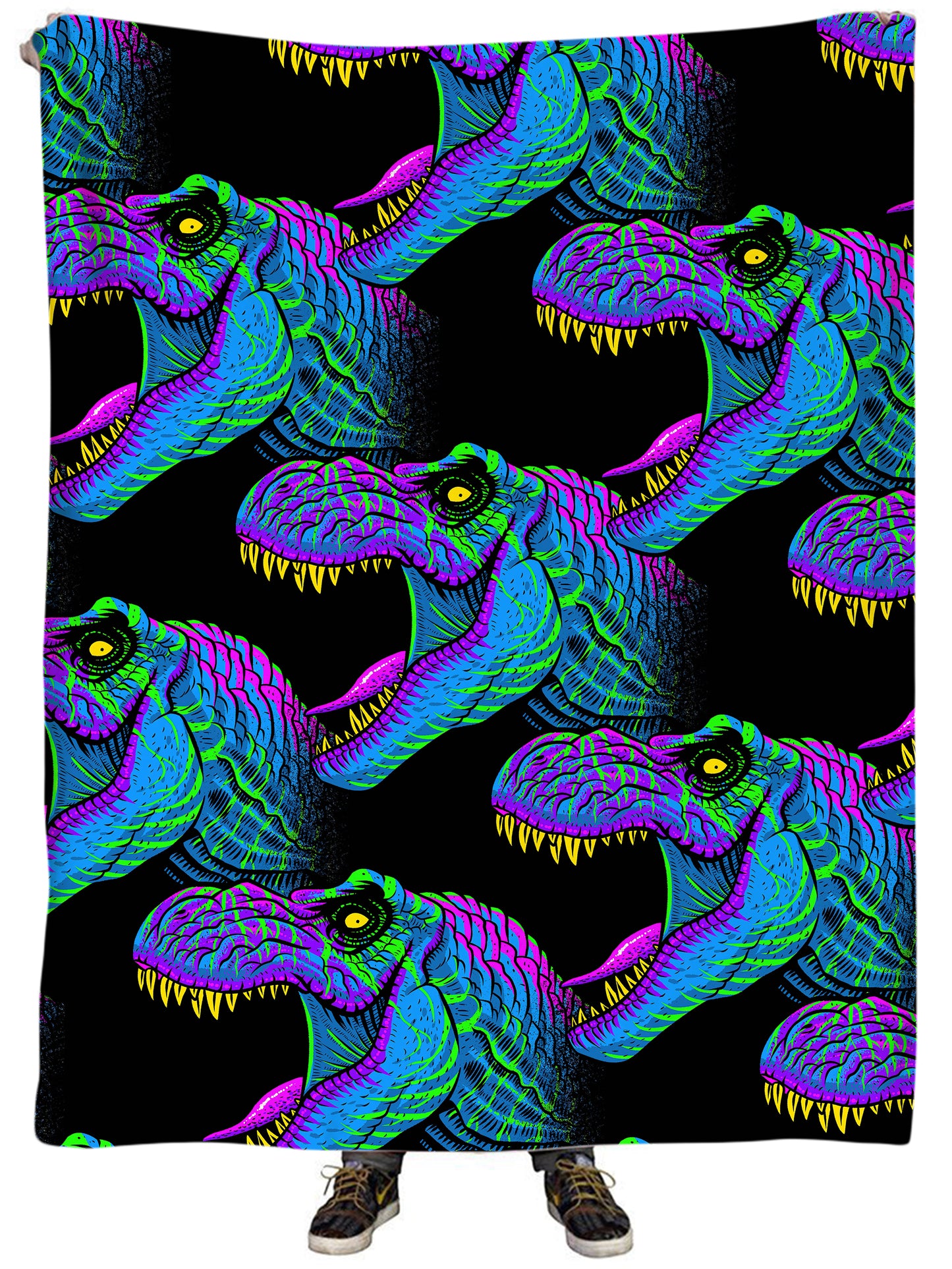 Jurassic Plush Blanket, Alberto Chamosa, | iEDM