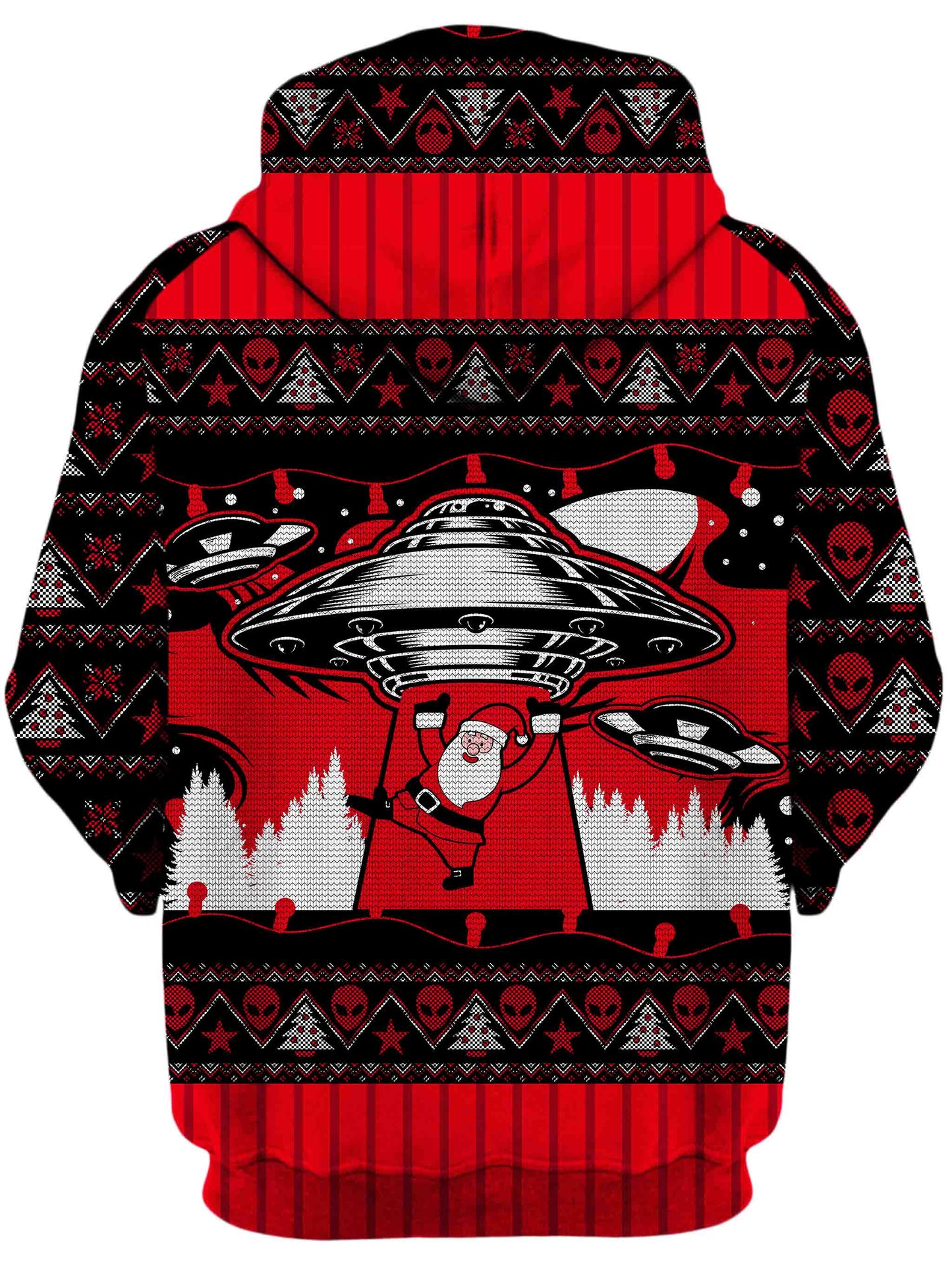 Santa Abduction Unisex Hoodie - iEDM