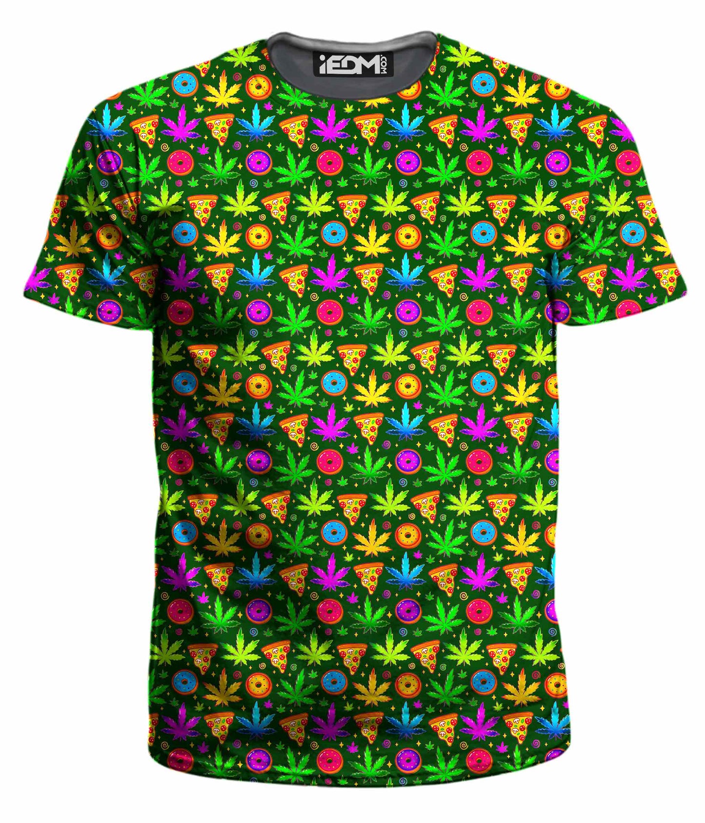 Ganja Motif Men's T-Shirt - iEDM