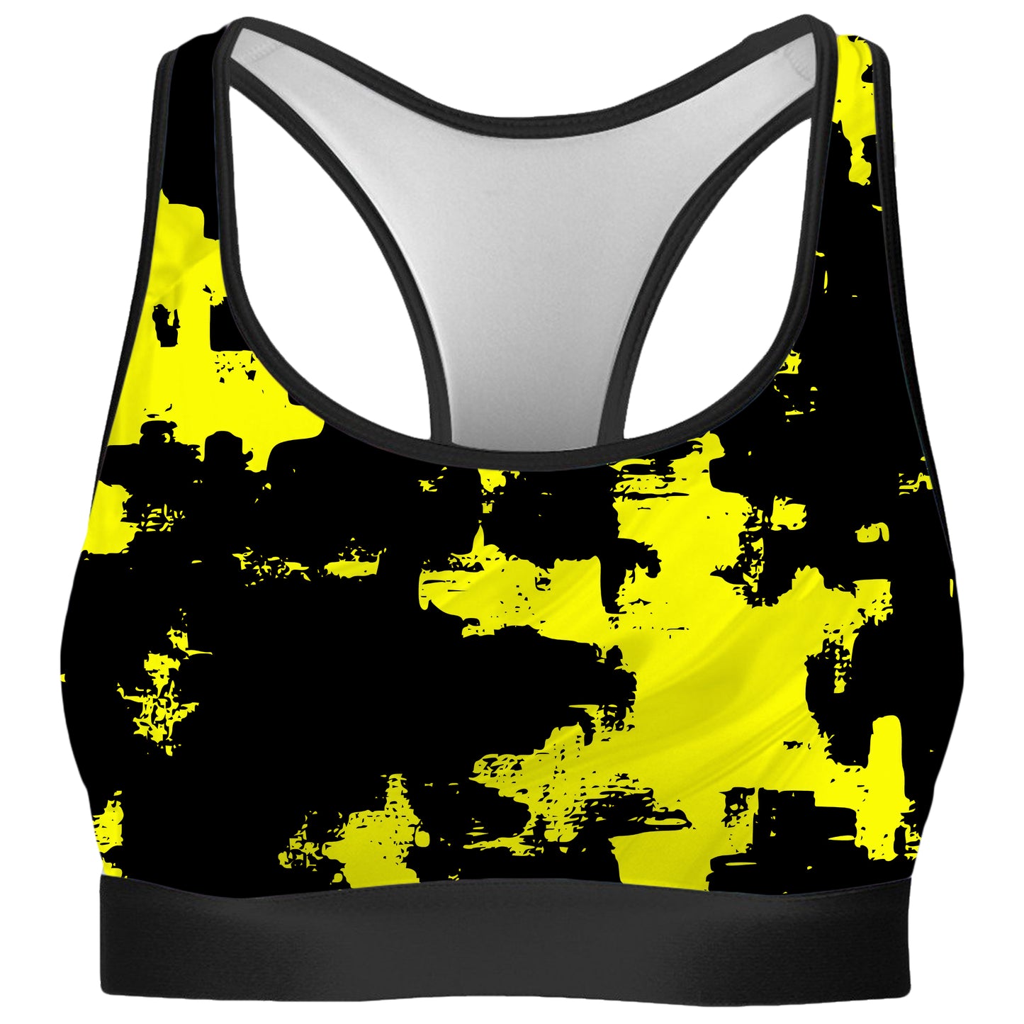 Black and Yellow Abstract Rave Bra, Big Tex Funkadelic, | iEDM