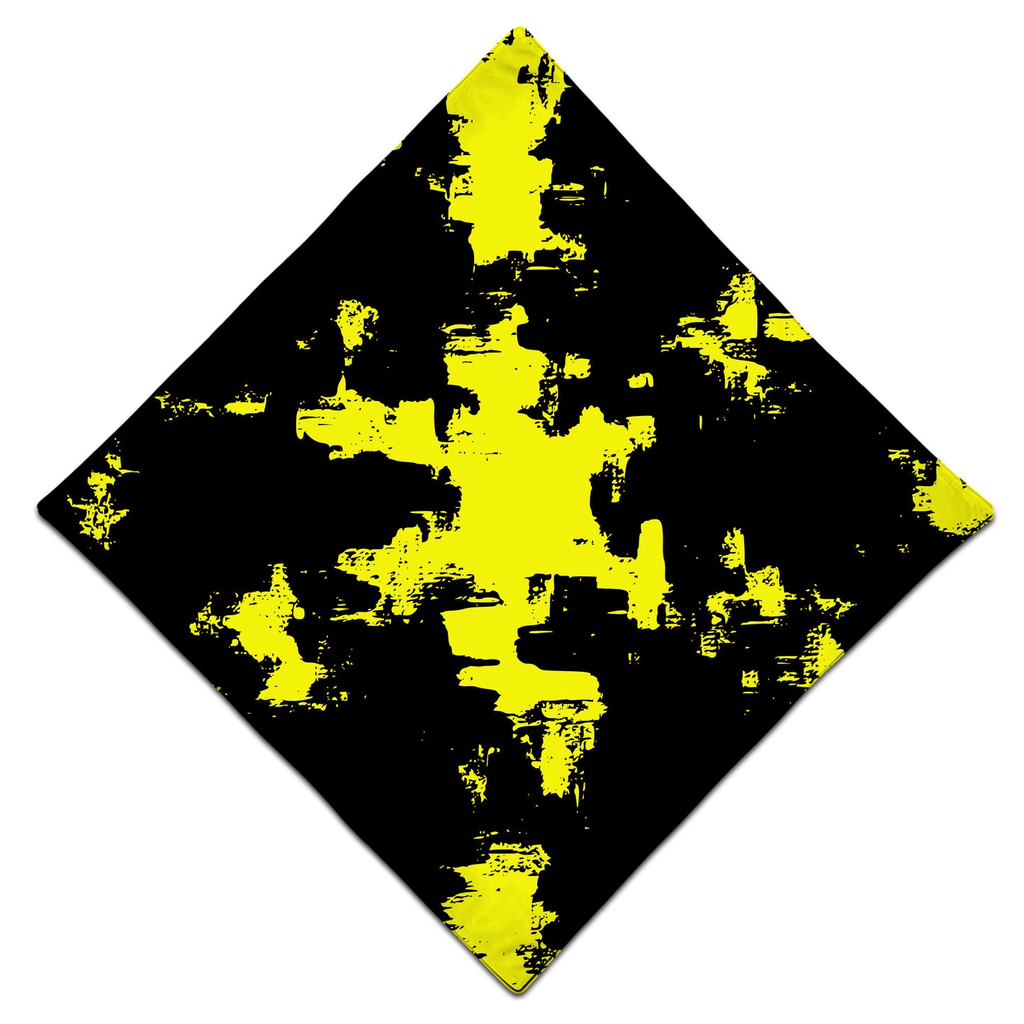 Black and Yellow Abstract Bandana, Big Tex Funkadelic, | iEDM