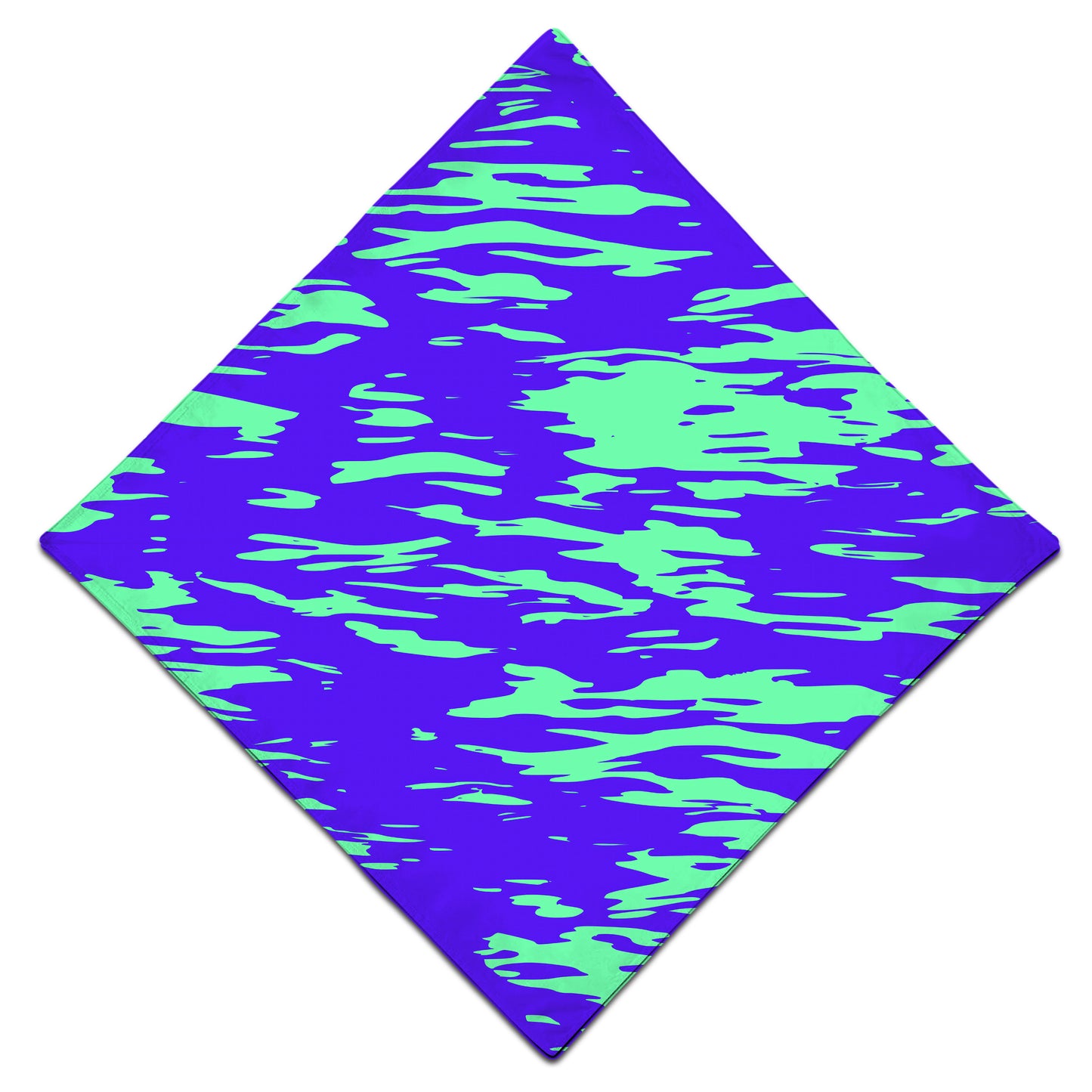 Purple Mint Rave Zebra Stripe Bandana, Big Tex Funkadelic, | iEDM