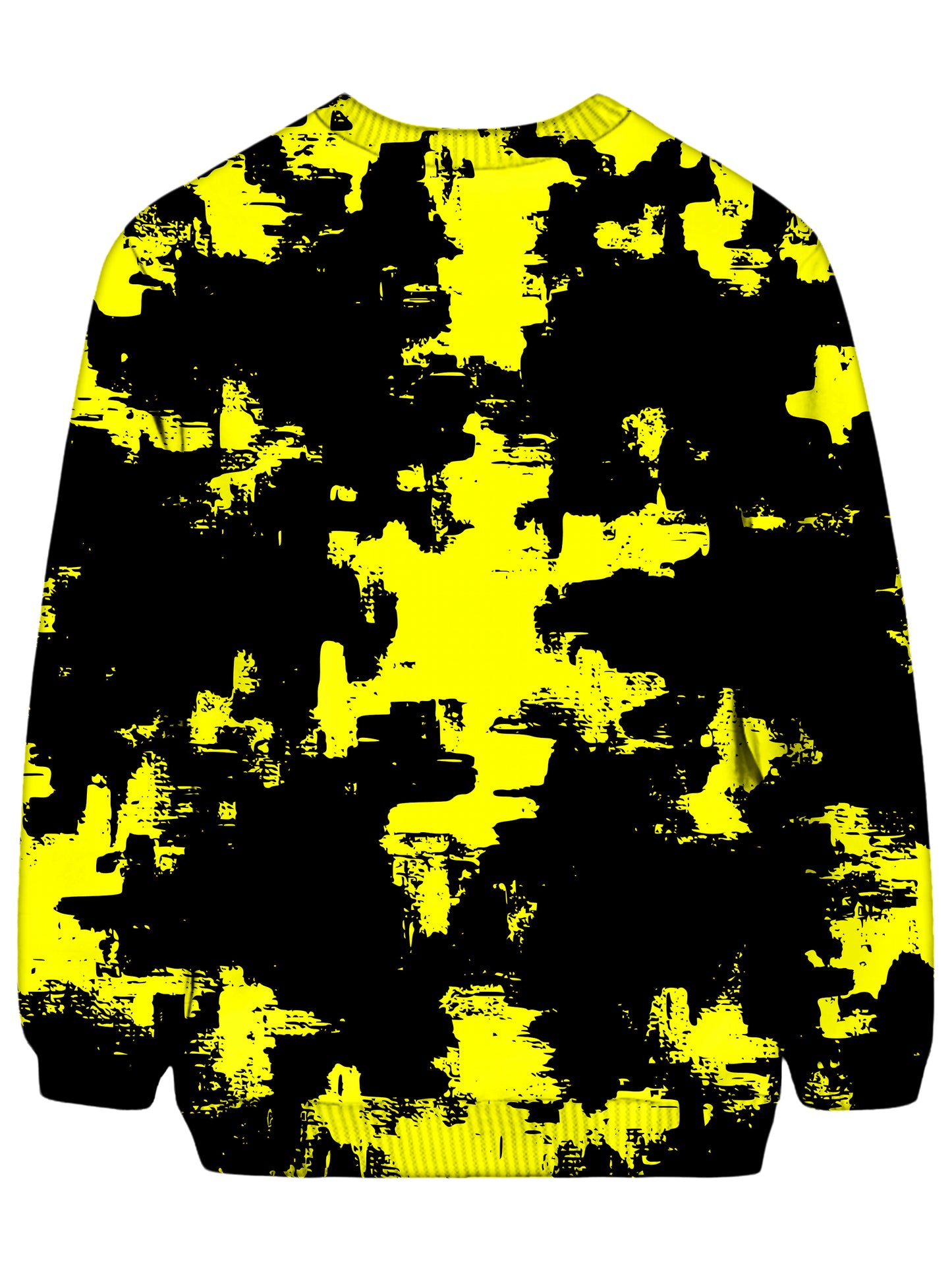Black and Yellow Abstract Sweatshirt, Big Tex Funkadelic, | iEDM