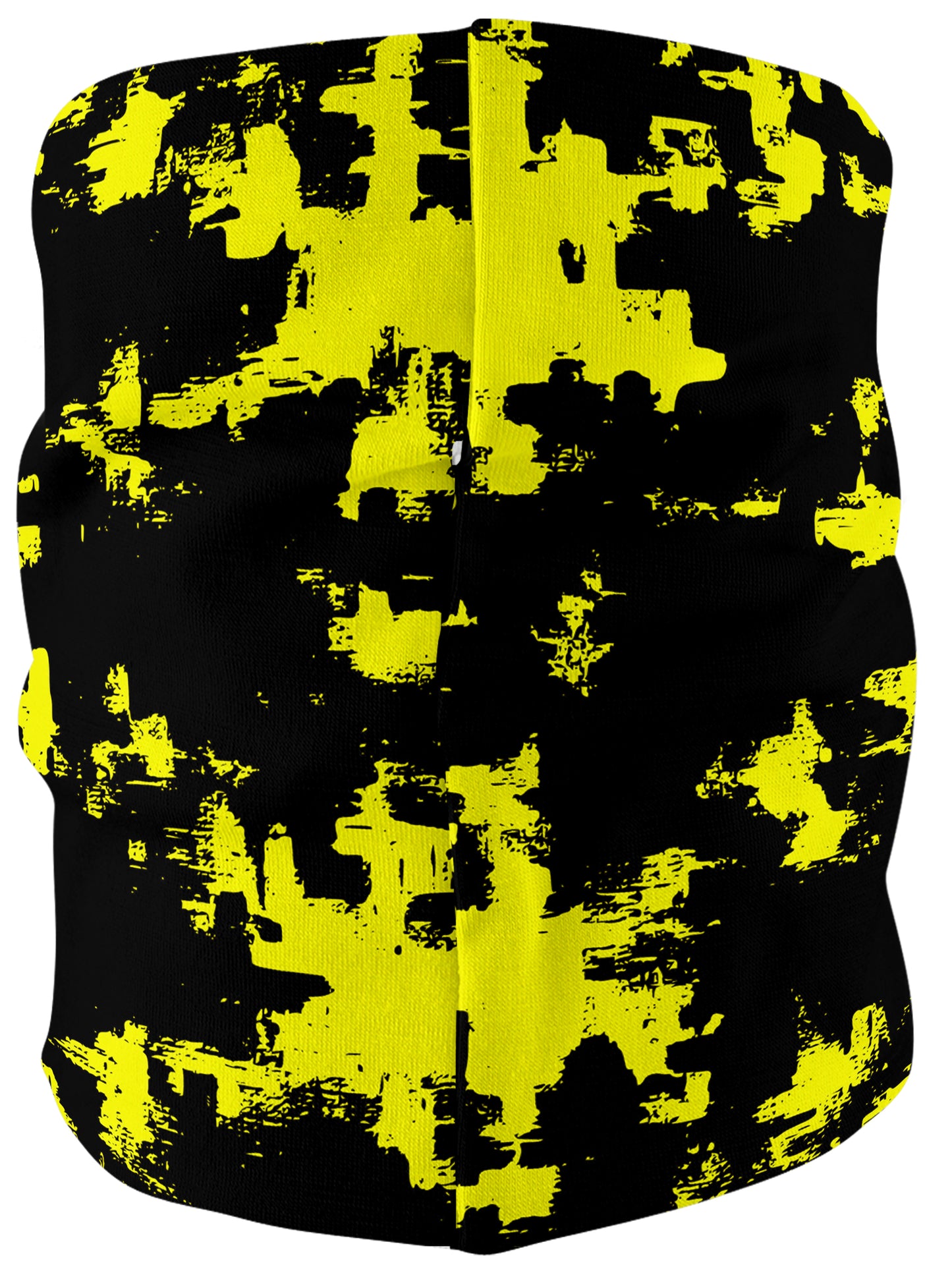 Black and Yellow Abstract Bandana Mask, Big Tex Funkadelic, | iEDM