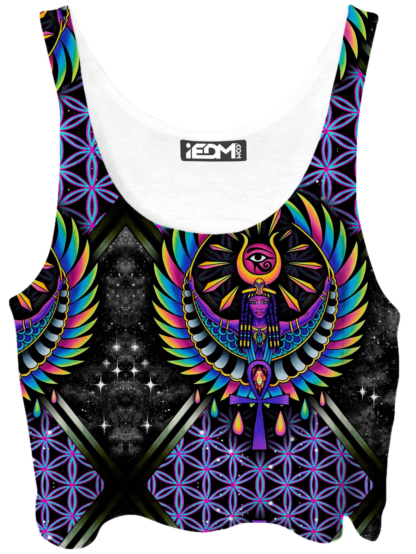 Isis Purple Crop Top, BrizBazaar, | iEDM