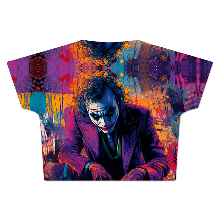 Deranged Frequencies Crop Tee - iEDM