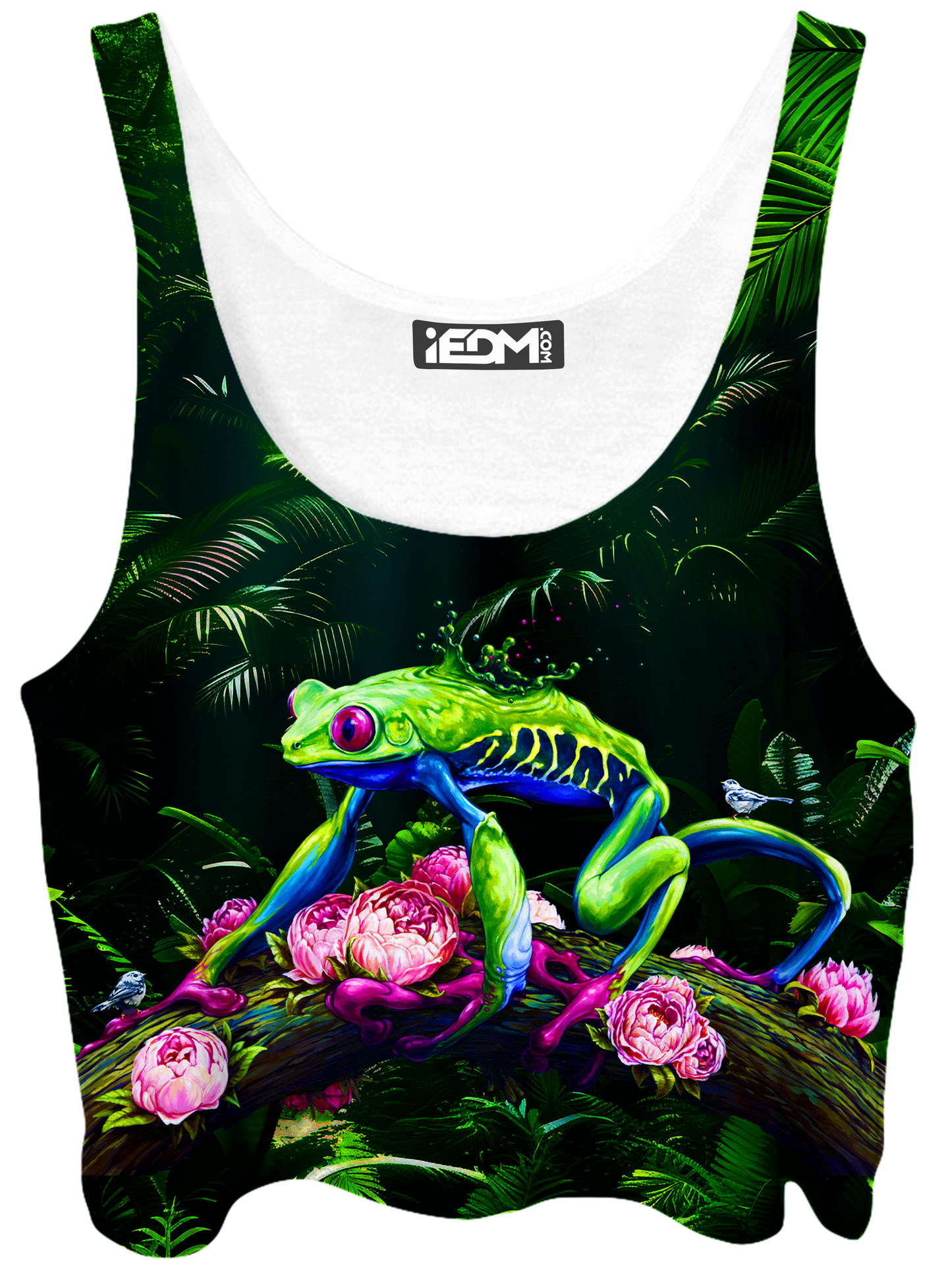 Fern Blossom Crop Top - iEDM