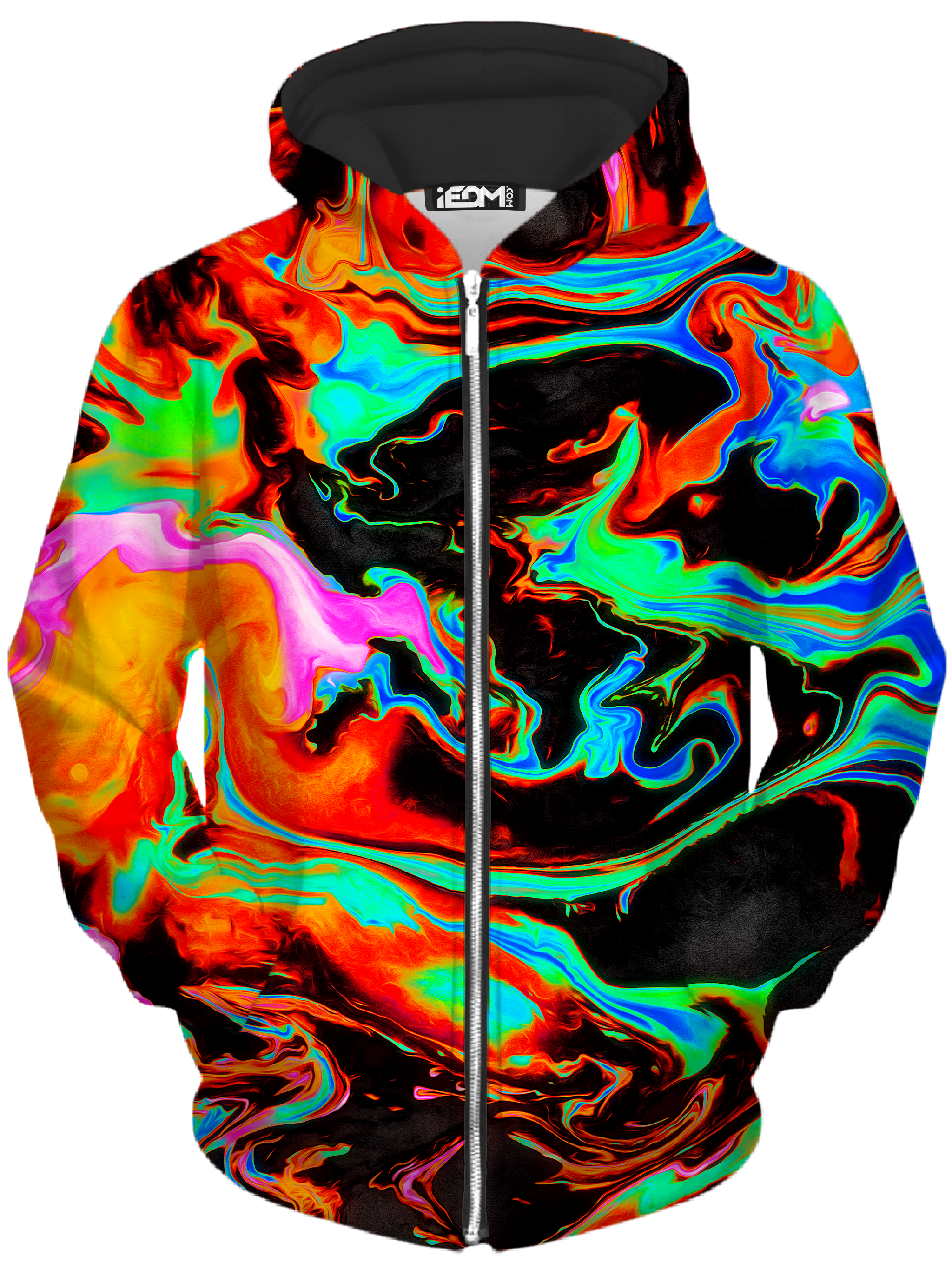 Fleece Multicolor Sublimation Hoodie