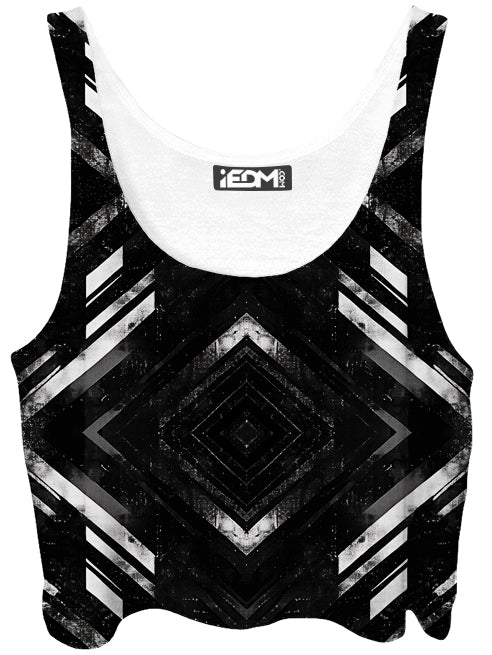 Fractured Core Crop Top - iEDM