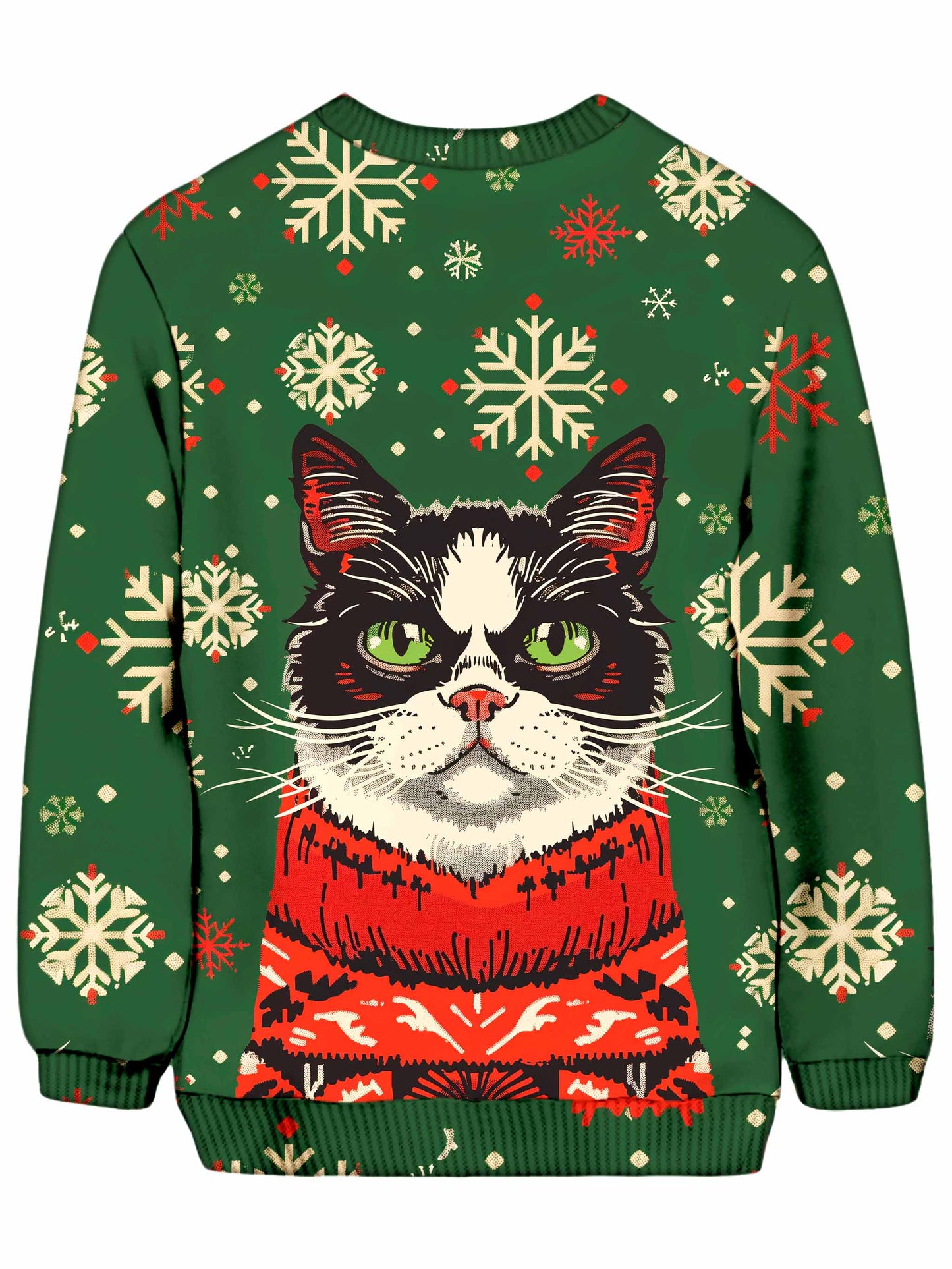 Grumpy Cat Christmas Ugly Sweatshirt - iEDM