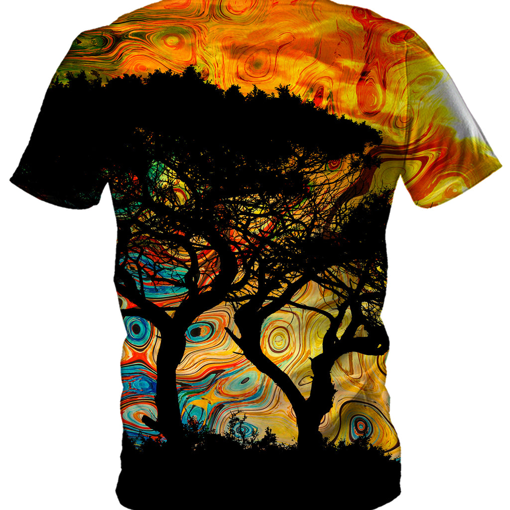 African Sun Men's T-Shirt, Lucid Eye Studios, | iEDM
