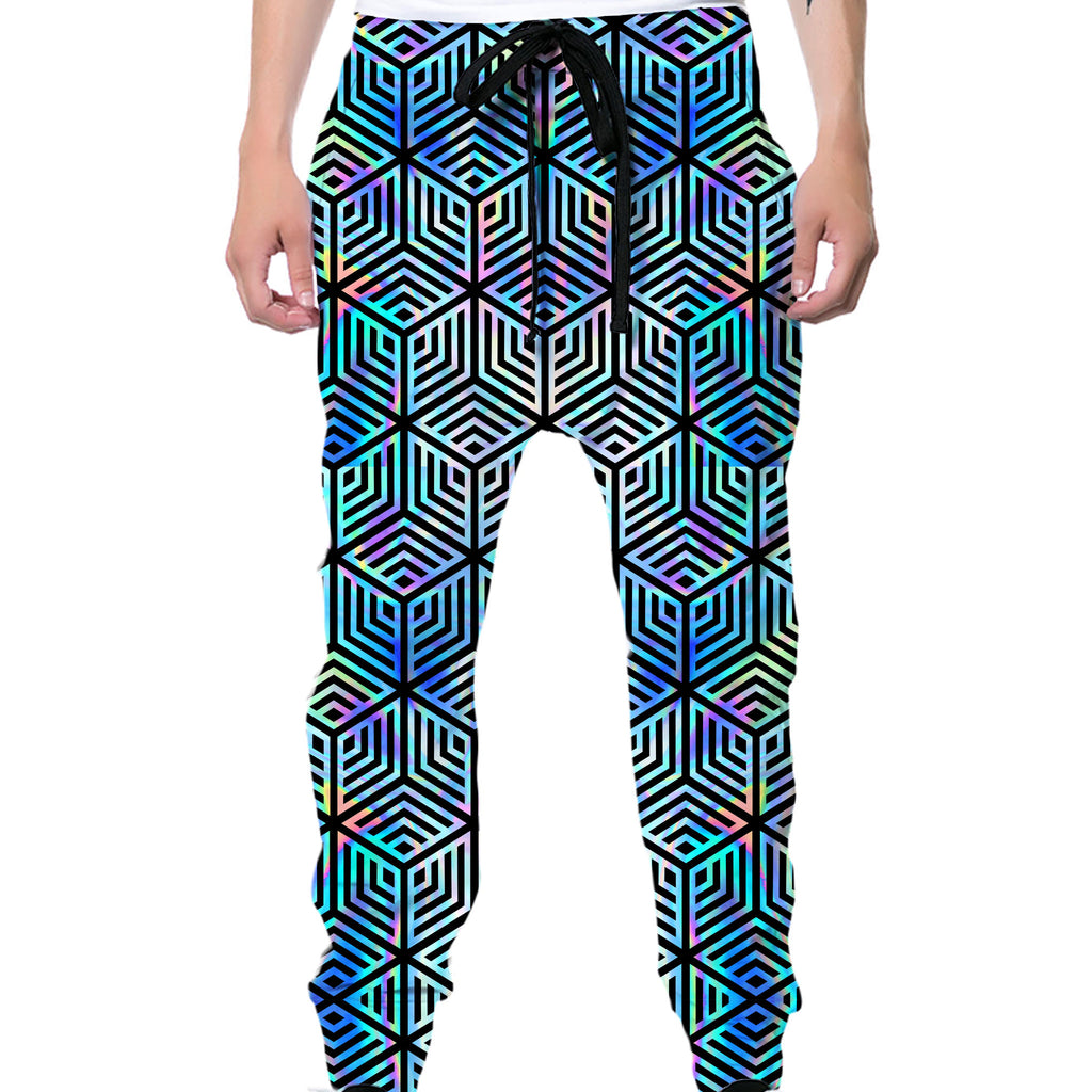 Holographic Hexagon Hoodie and Joggers Combo, Noctum X Truth, | iEDM