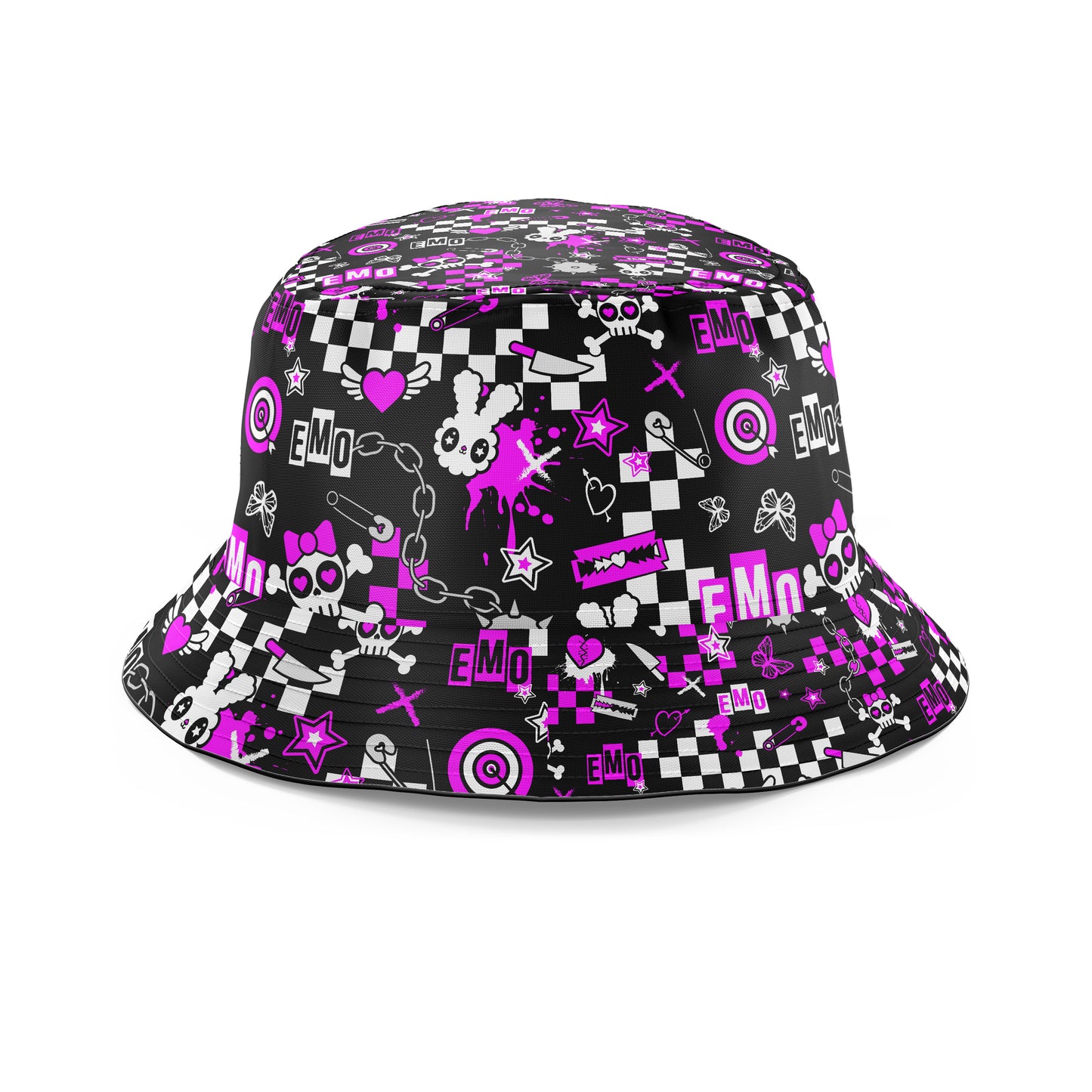 Emo Halloween Bucket Hat, Nakari Studios, | iEDM