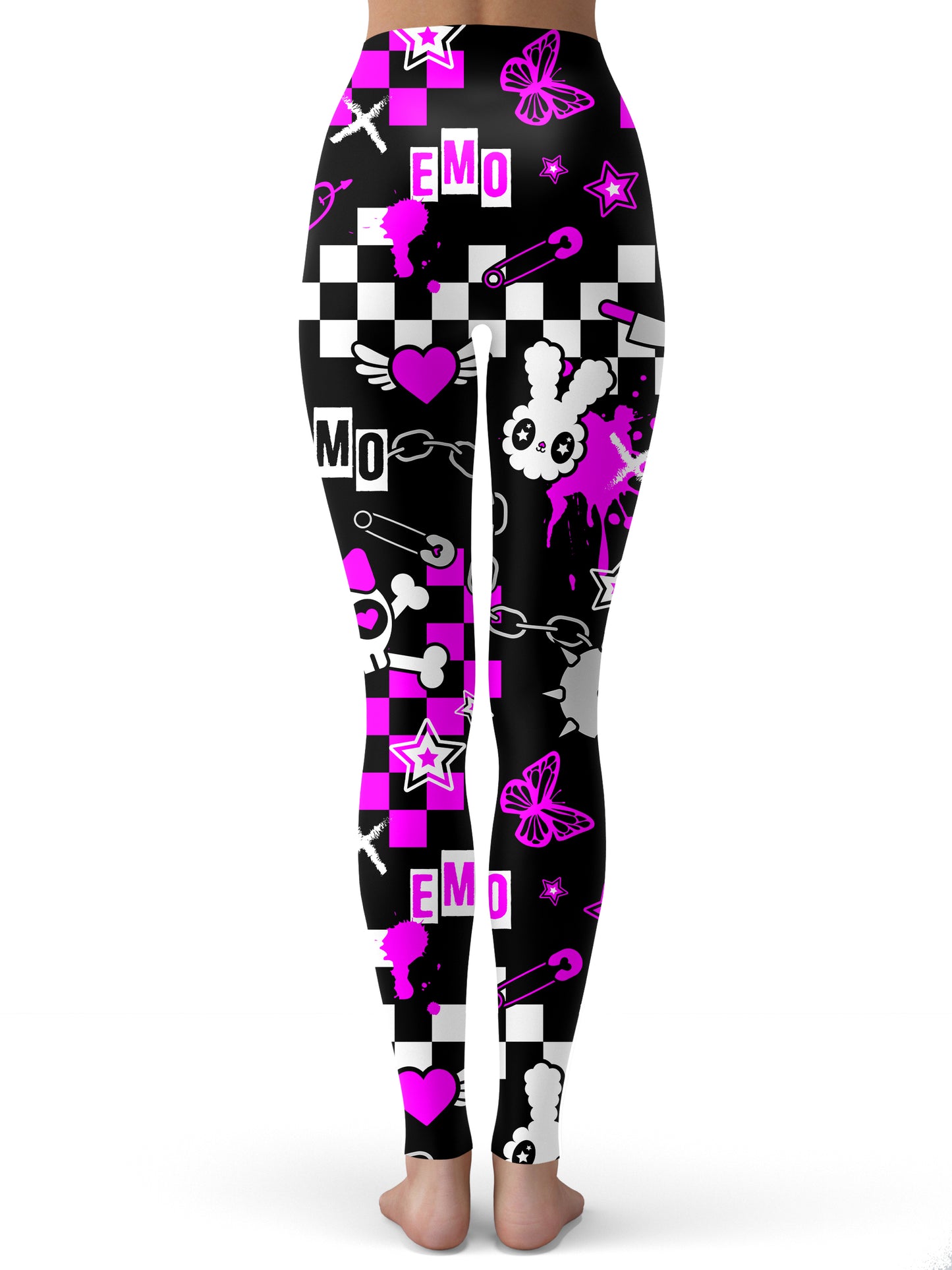 Emo Halloween Leggings, Nakari Studios, | iEDM
