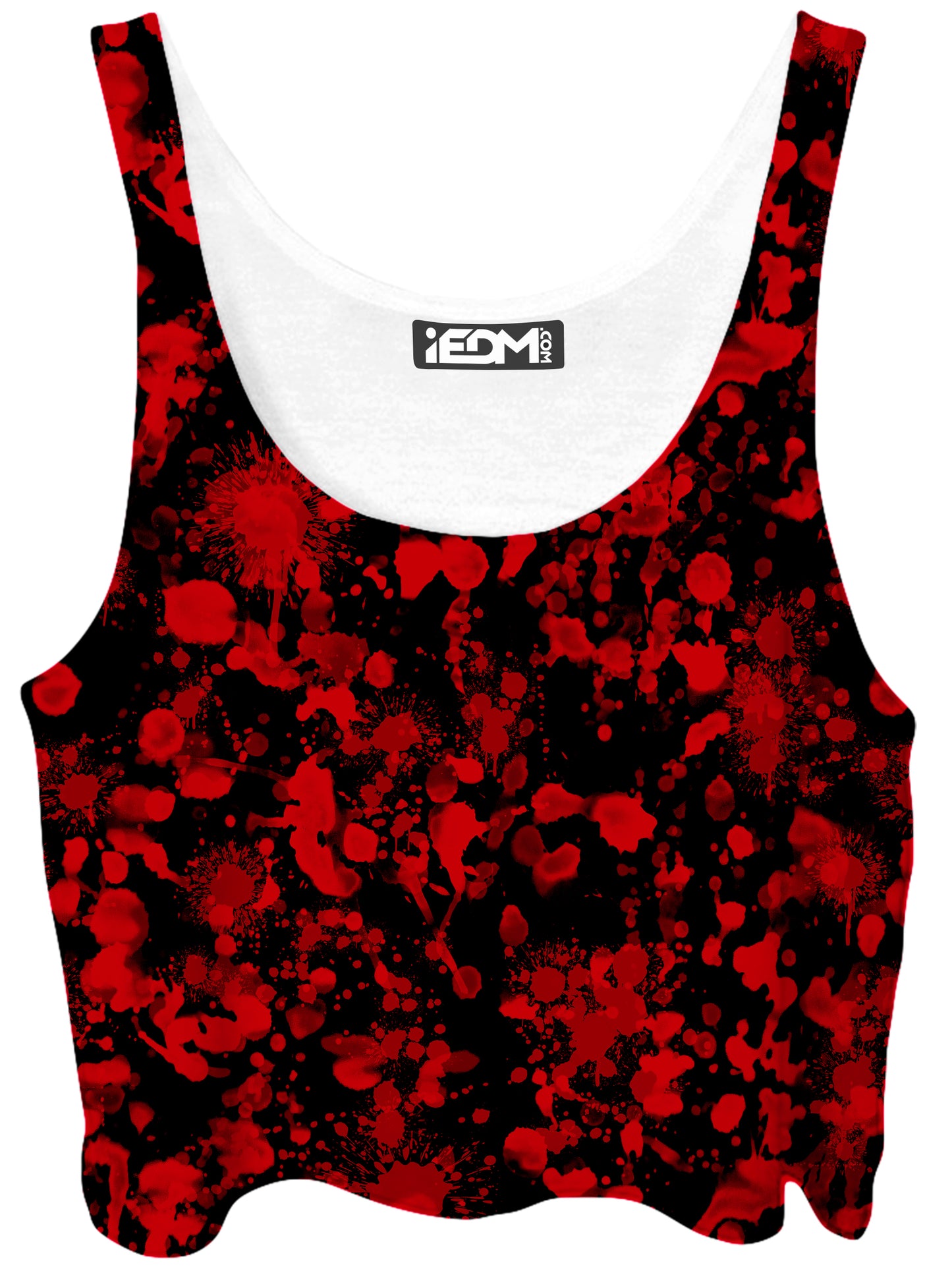 Bloody Black Crop Top, Nakari Studios, | iEDM