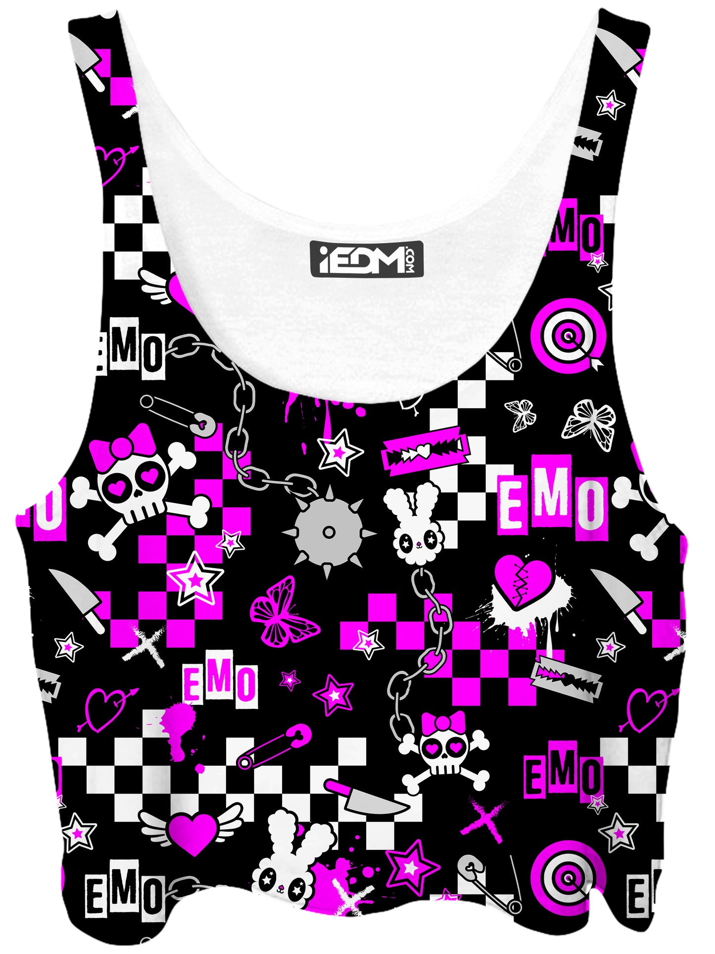 Emo Halloween Crop Top, Nakari Studios, | iEDM