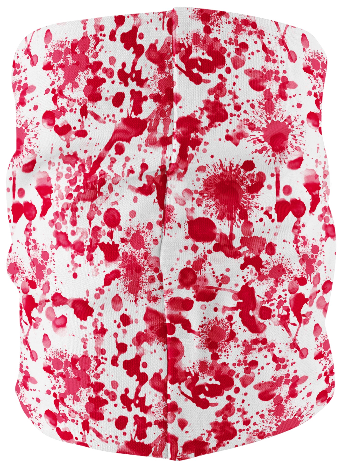 White Blood Print Bandana Mask, Nakari Studios, | iEDM