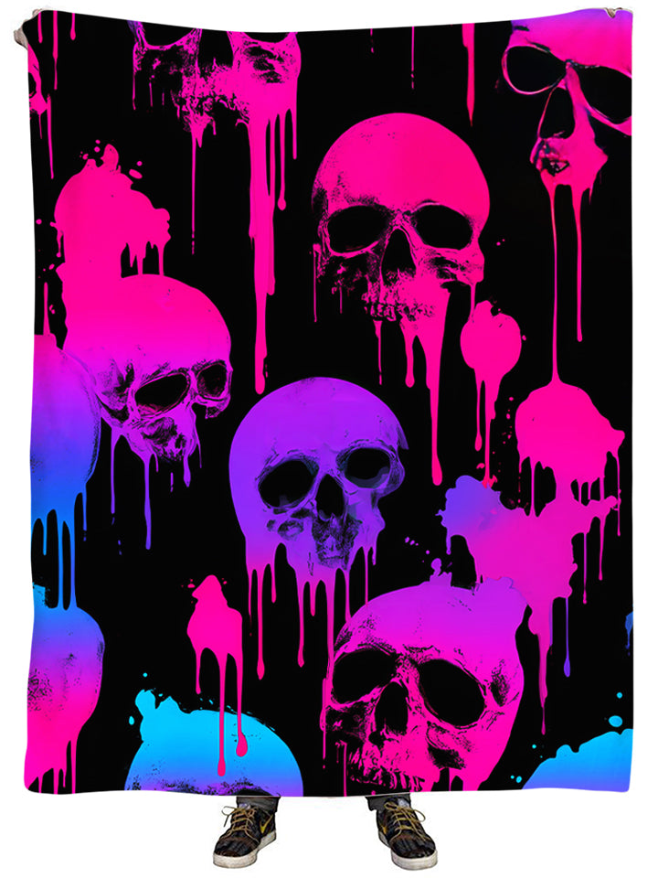Neon Decay Plush Blanket - iEDM