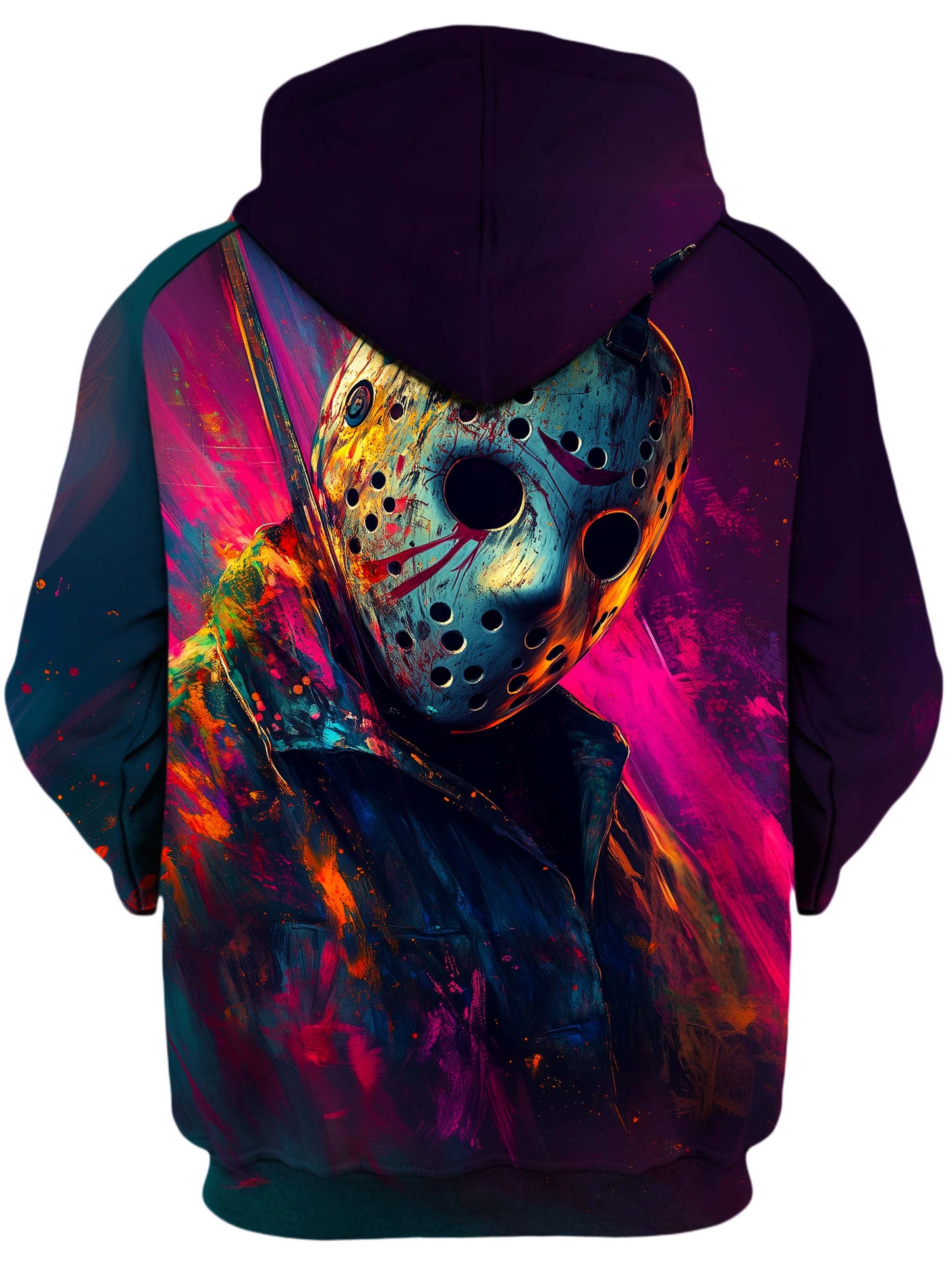 Neon Nightmare Unisex Zip-Up Hoodie - iEDM