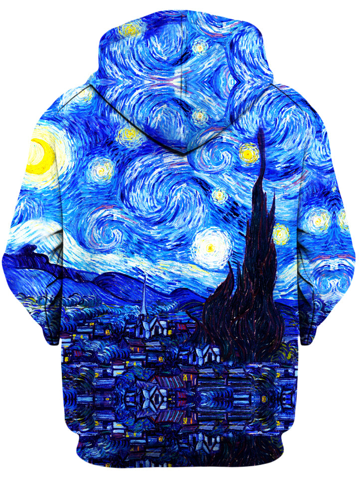 Starry Night Unisex Zip-Up Hoodie - iEDM