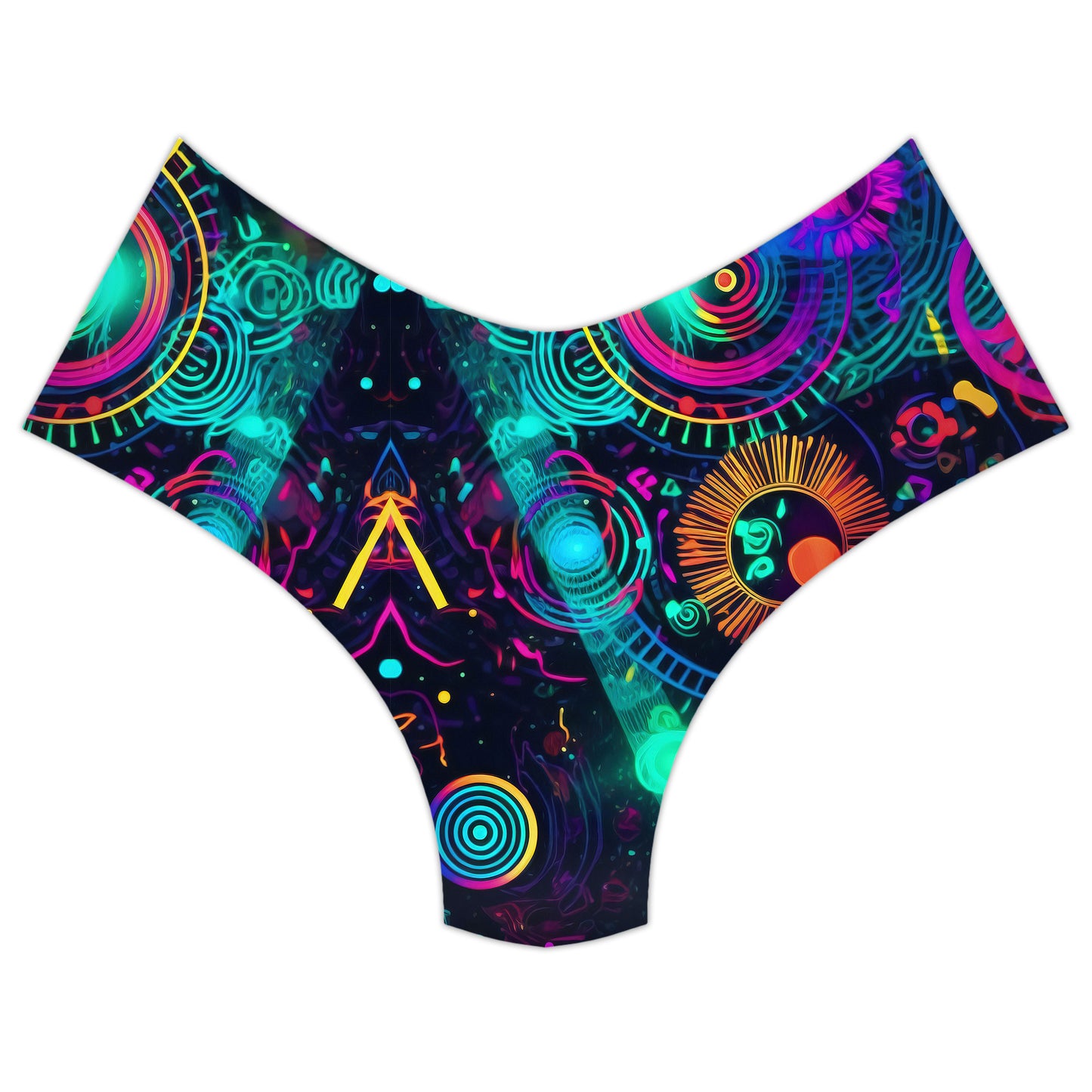 Retro Trip Booty Shorts, Psychedelic Pourhouse, | iEDM