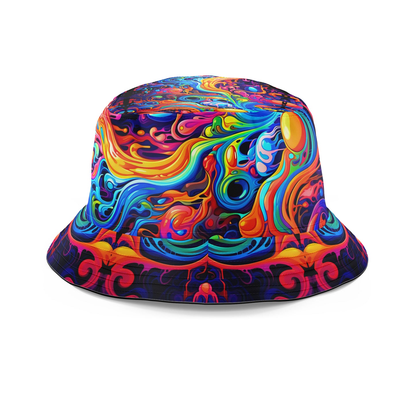 Kandi Swirl Bucket Hat, Psychedelic Pourhouse, | iEDM