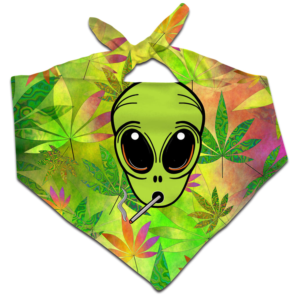 Alien Weed Bandana, Psychedelic Pourhouse, | iEDM