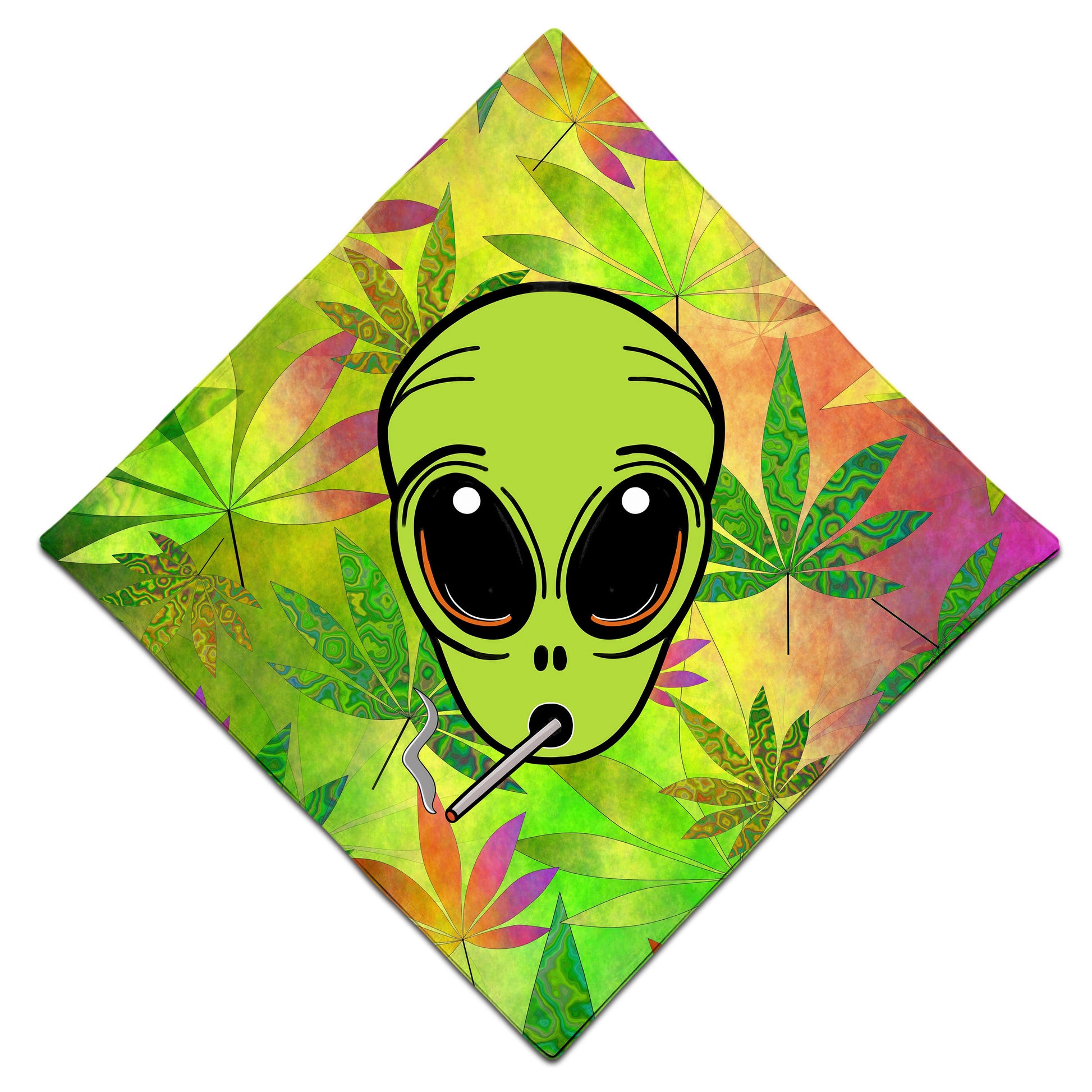 Alien Weed Bandana, Psychedelic Pourhouse, | iEDM