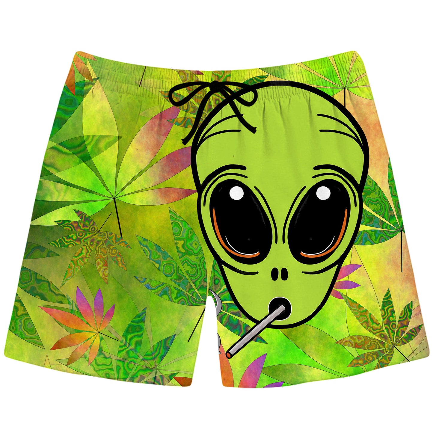 Alien Weed Swim Trunks, Psychedelic Pourhouse, | iEDM