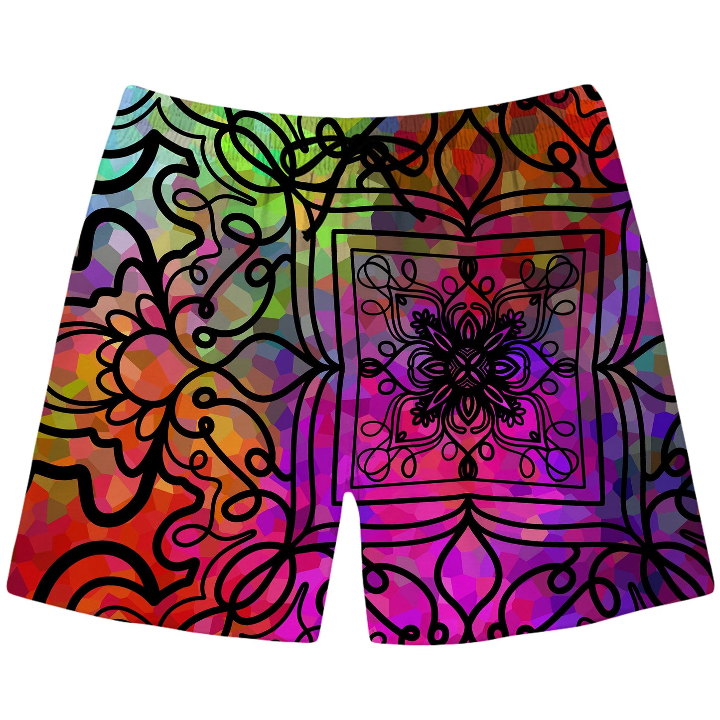 Ornate on Plasma Swim Trunks, Psychedelic Pourhouse, | iEDM