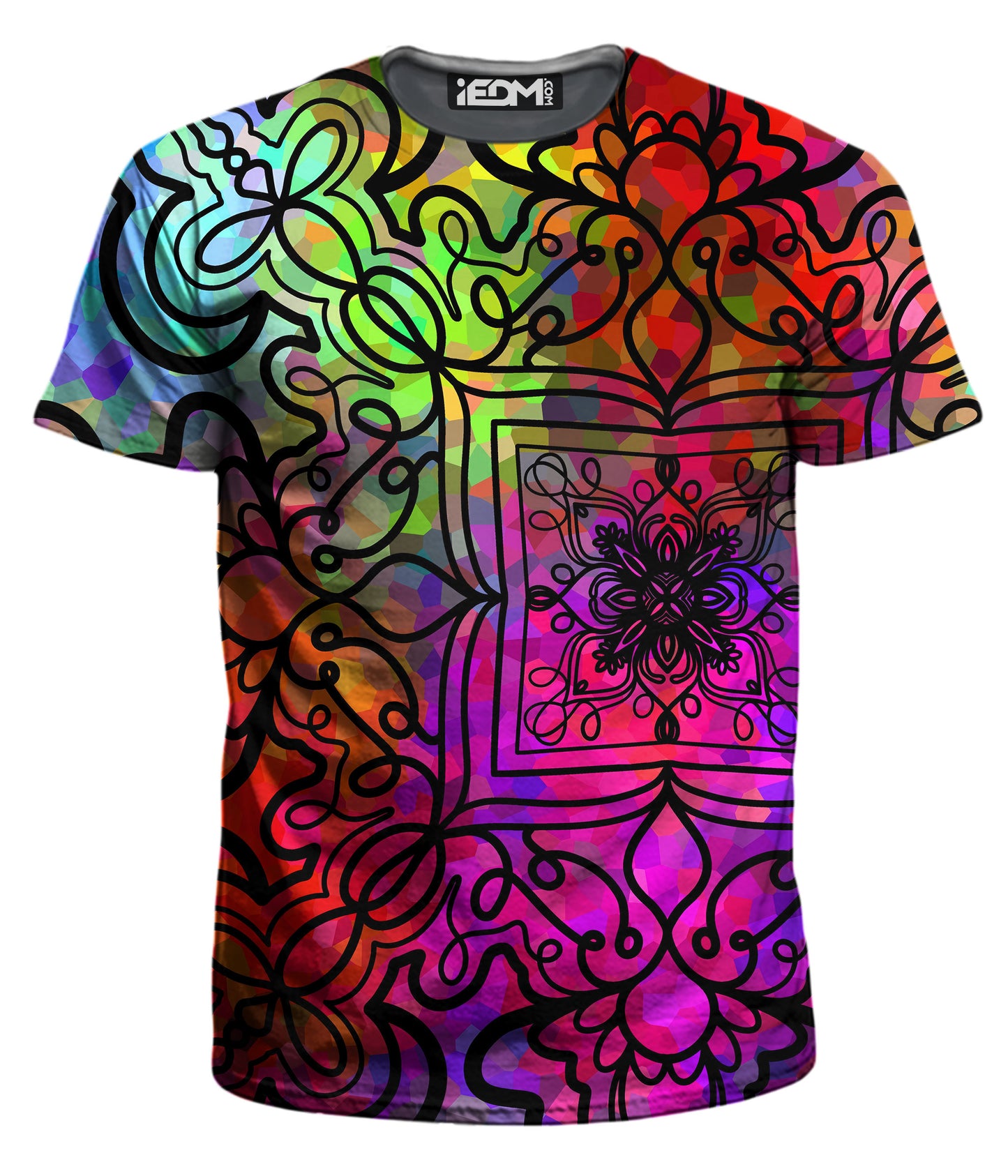 Ornate on Plasma Men's T-Shirt, Psychedelic Pourhouse, | iEDM