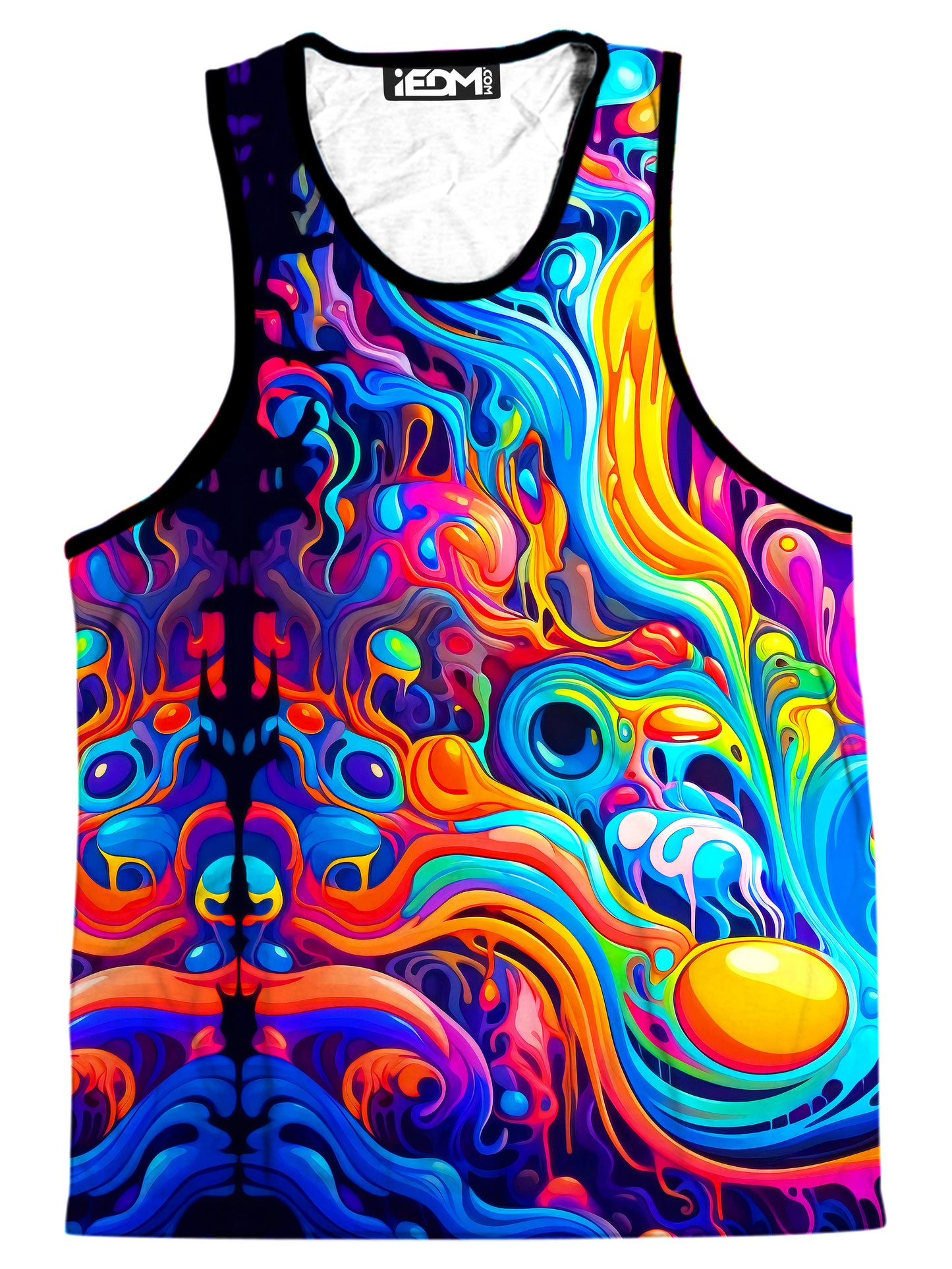 Kandi Swirl Men's Tank, Psychedelic Pourhouse, | iEDM