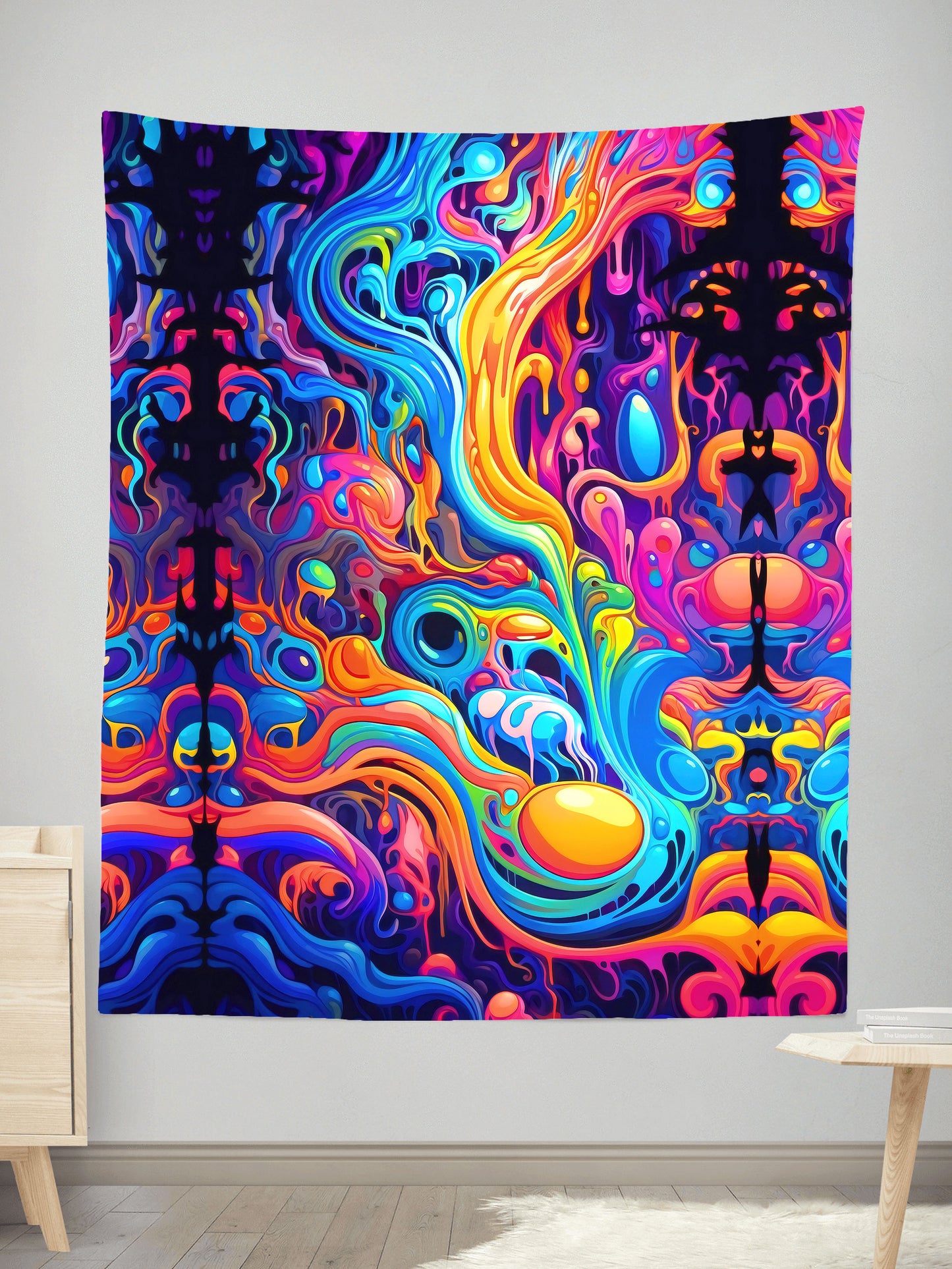 Kandi Swirl Tapestry, Psychedelic Pourhouse, | iEDM
