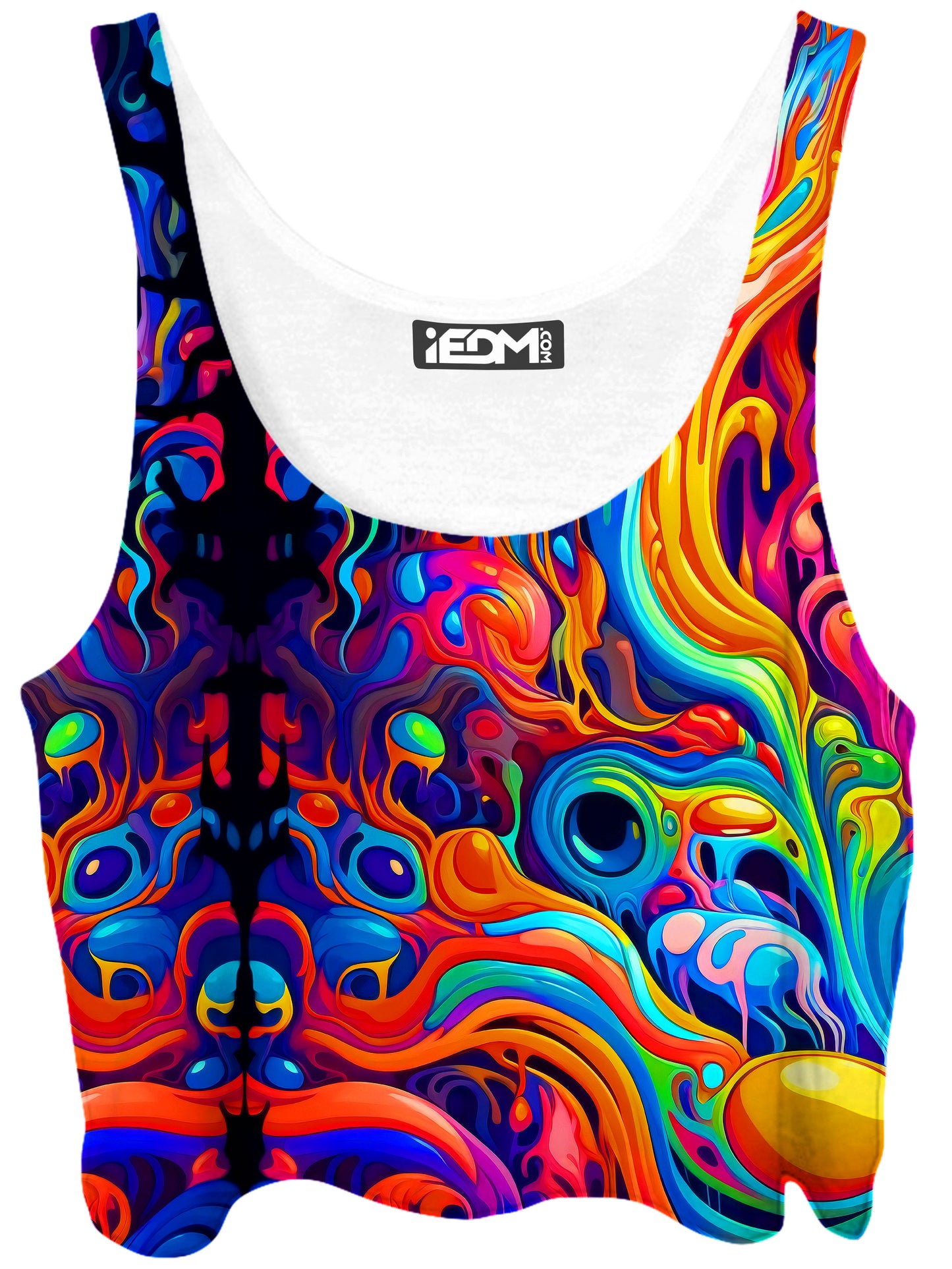 Kandi Swirl Crop Top, Psychedelic Pourhouse, | iEDM