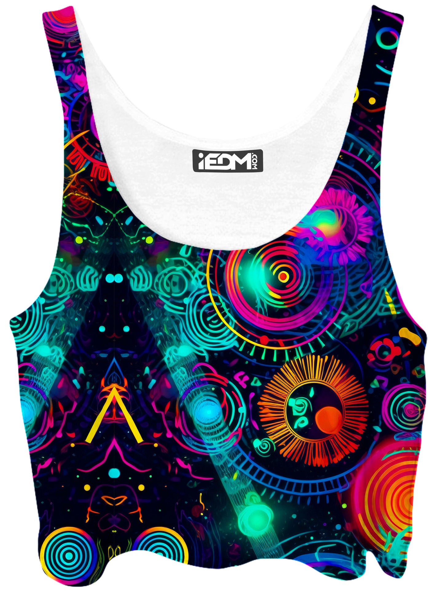 Retro Trip Crop Top, Psychedelic Pourhouse, | iEDM