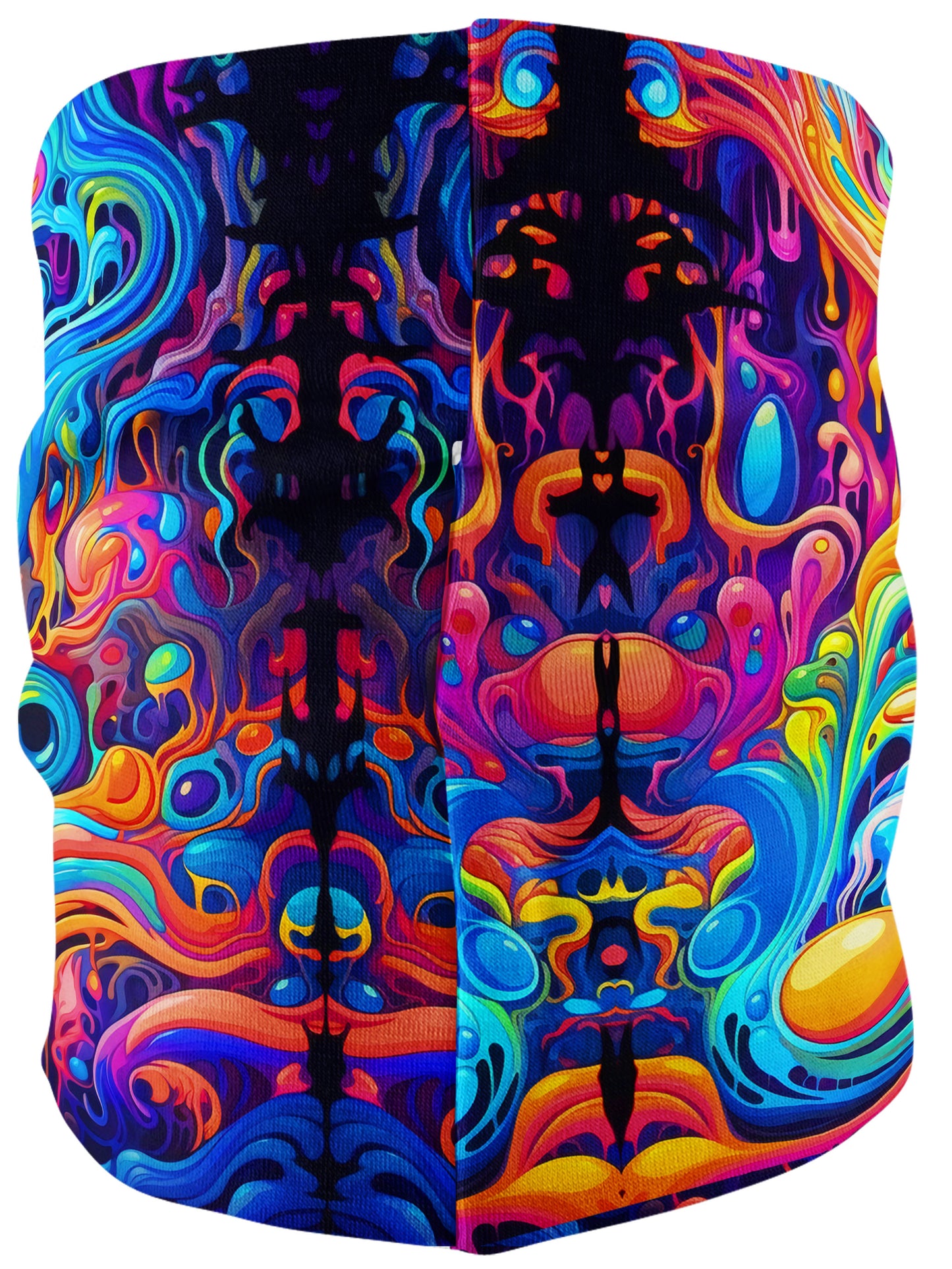 Kandi Swirl Bandana Mask, Psychedelic Pourhouse, | iEDM