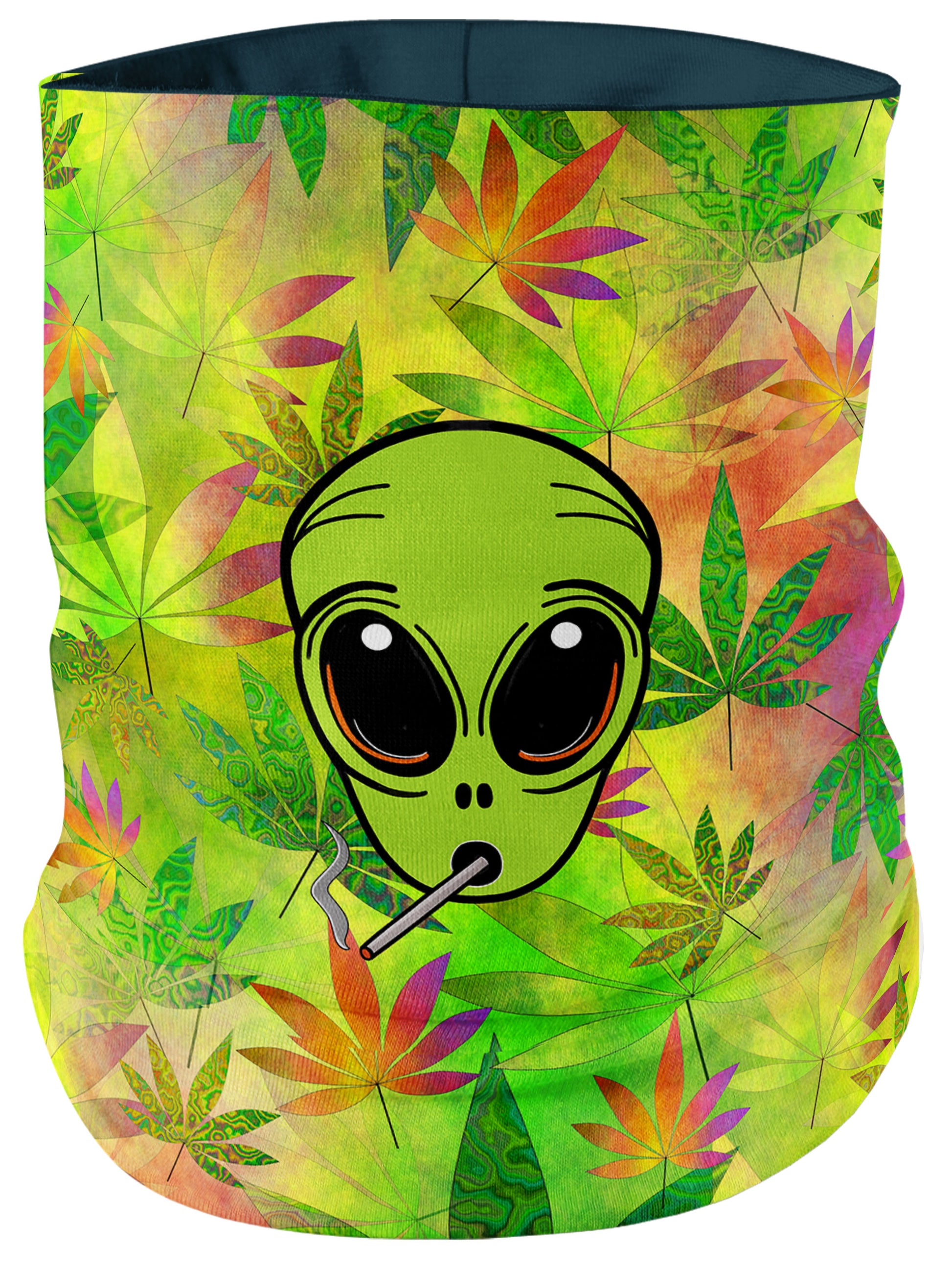 Alien Weed Bandana Mask, Psychedelic Pourhouse, | iEDM