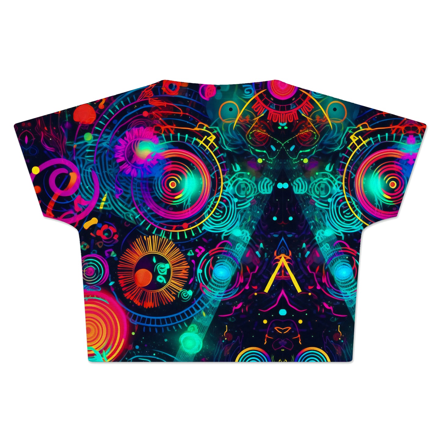 Retro Trip Crop Tee, Psychedelic Pourhouse, | iEDM