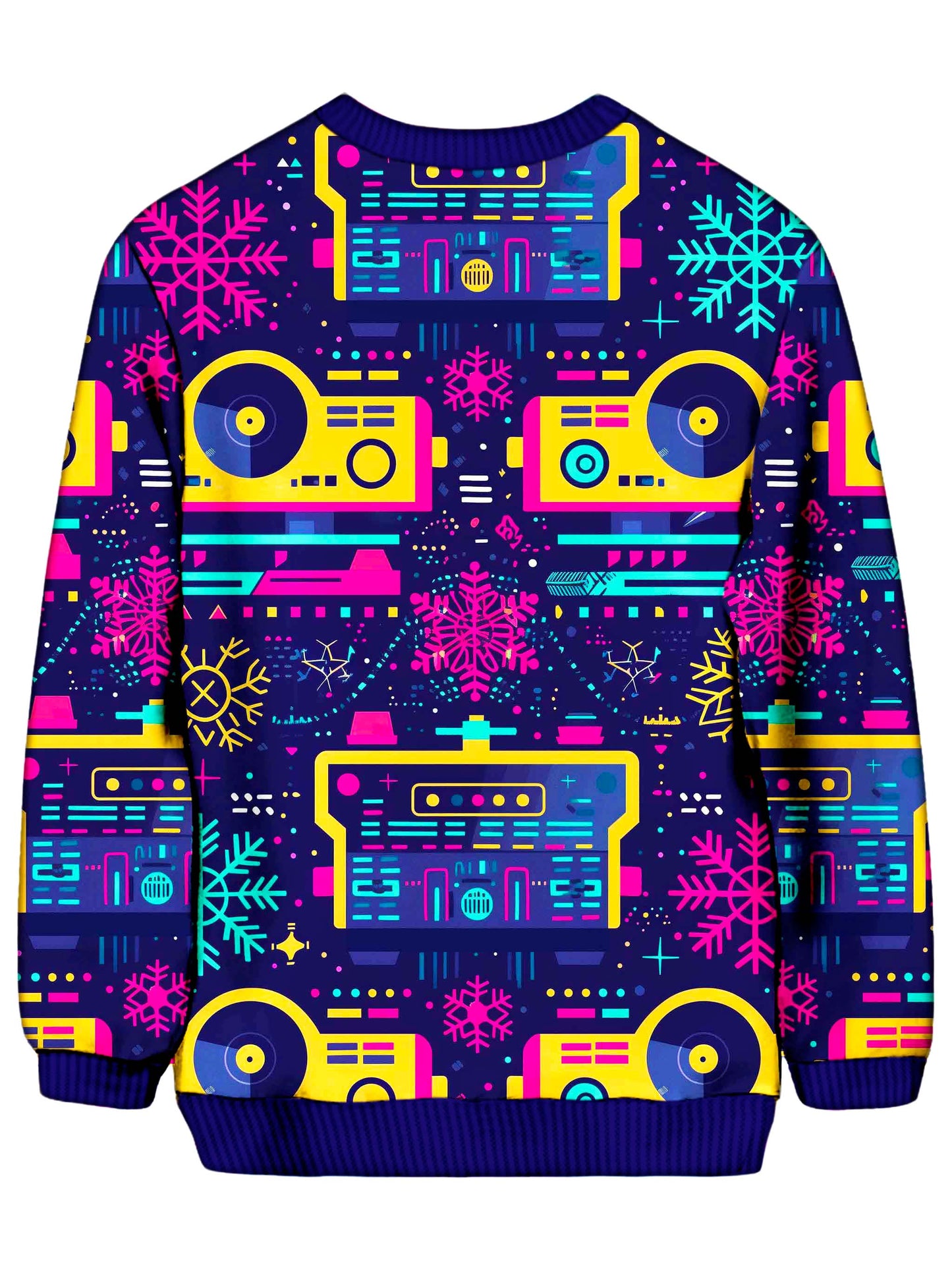 Push Play Christmas Ugly Sweatshirt - iEDM