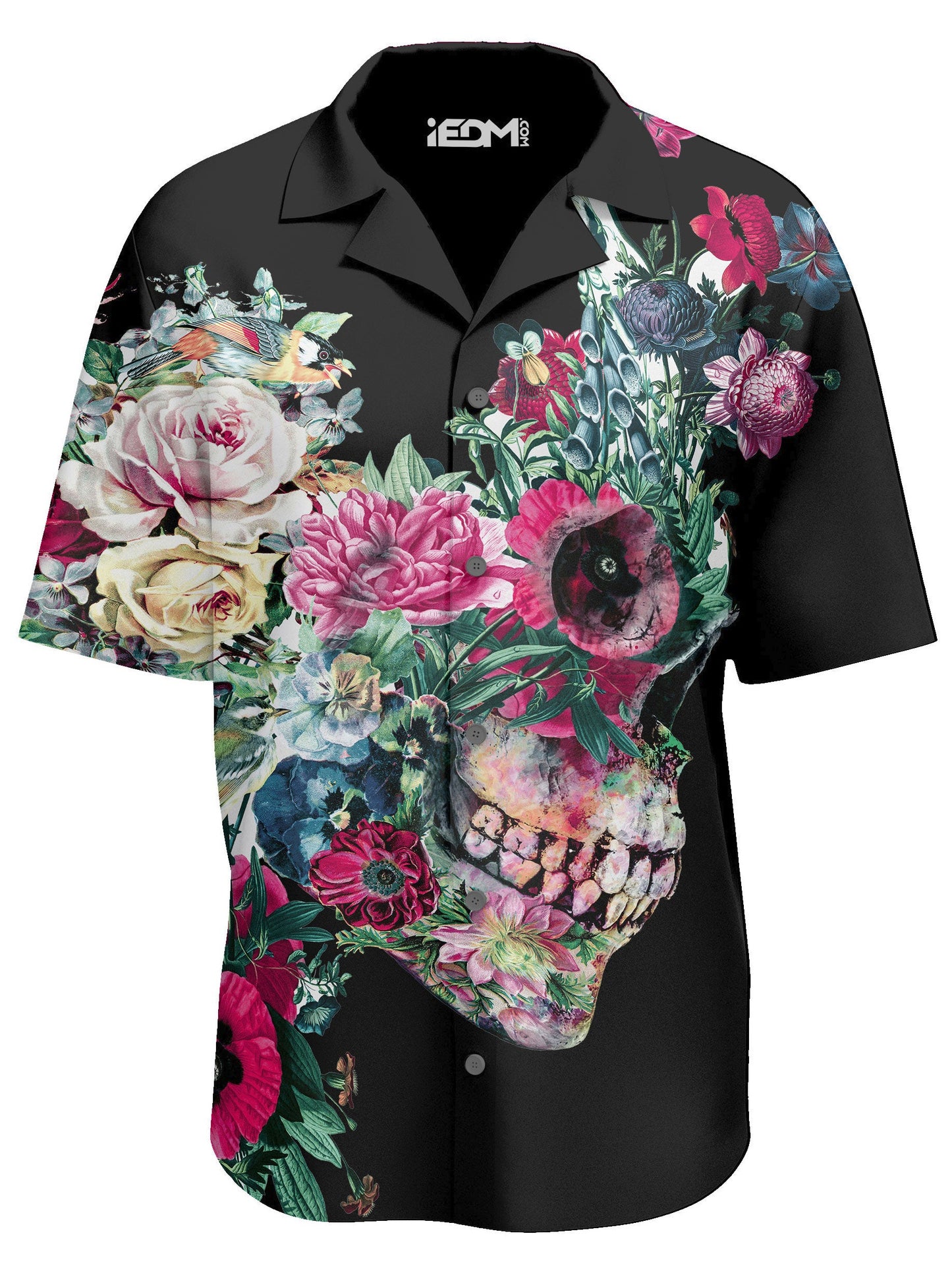 Floral Dorian Hawaiian Shirt, Riza Peker, | iEDM