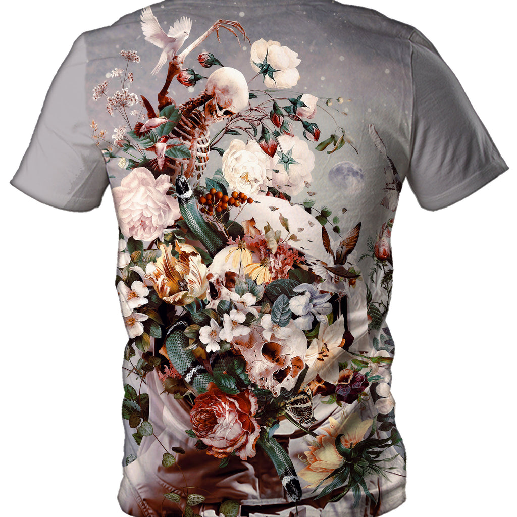 Floral Space Men's T-Shirt, Riza Peker, | iEDM
